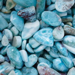 larimar tumble stones