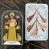 The crystal magic tarot