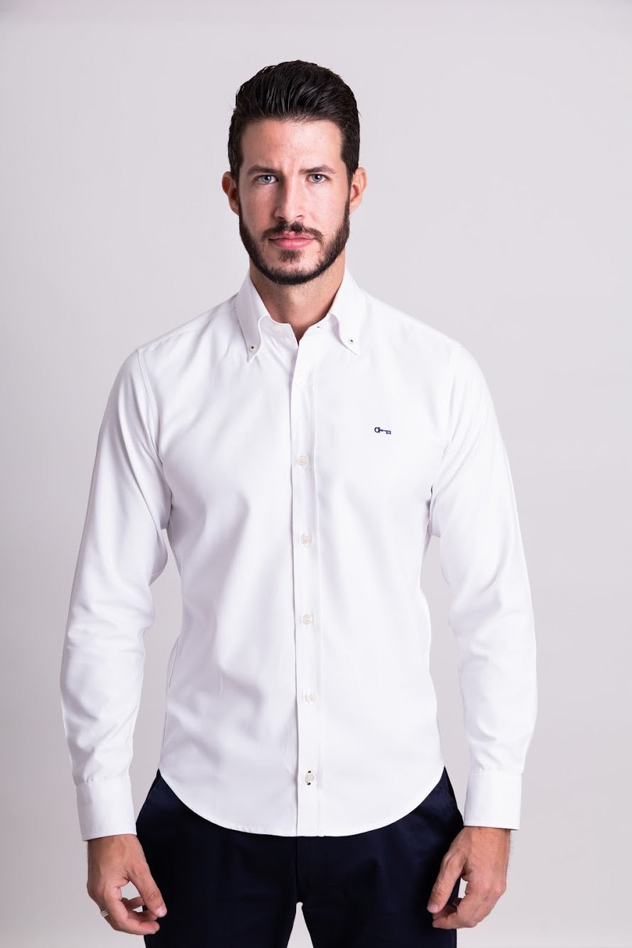 cupón Basura legislación Camisa Blanca Oxford – Porfirio