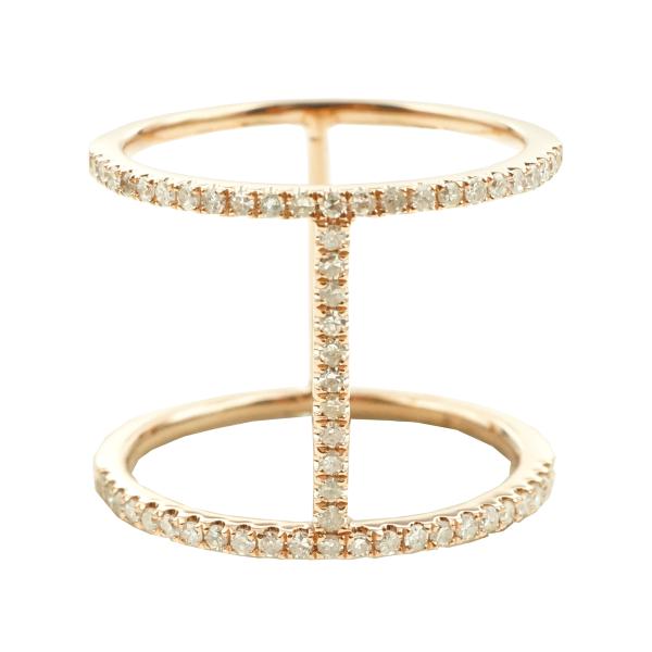 Trendy Diamond Pave Ring