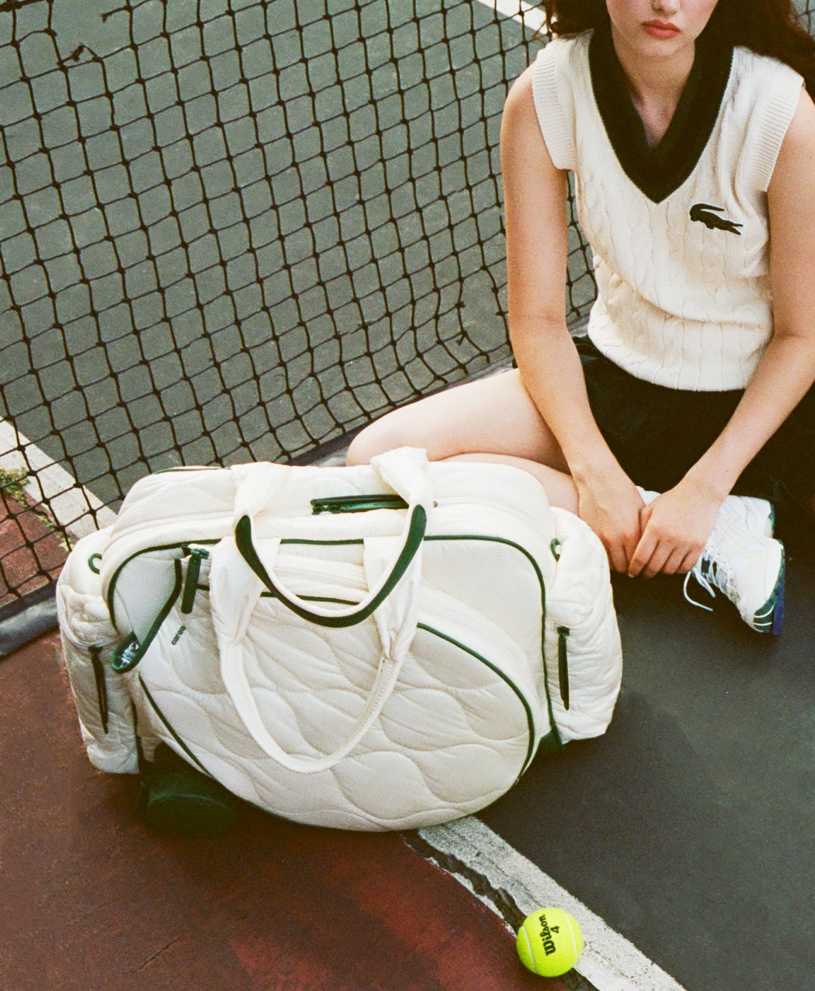 Tennis Quilted Duffel  Caraa - Luxury Sports Bags