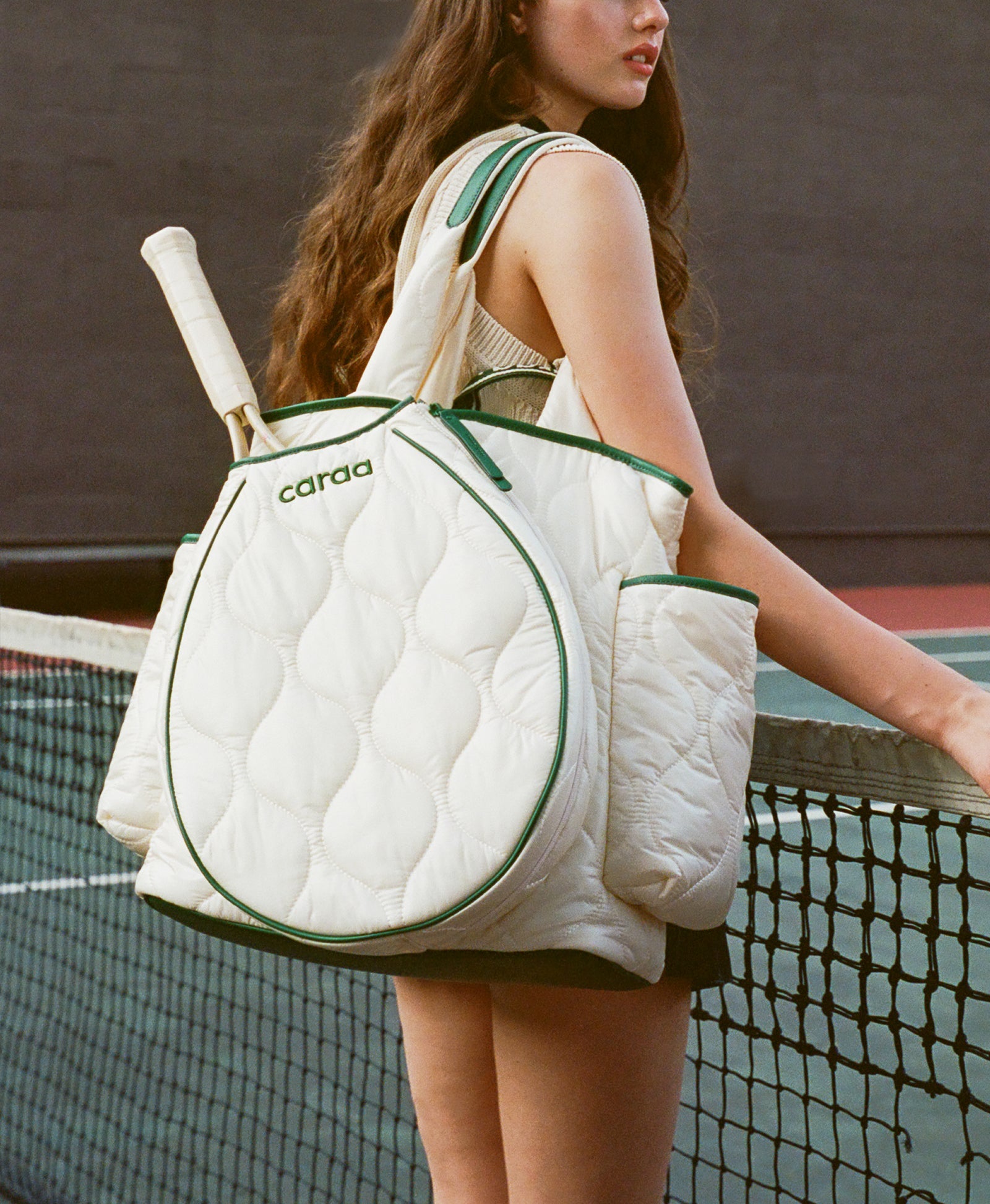 Tennis Quilted Duffel  Caraa - Luxury Sports Bags