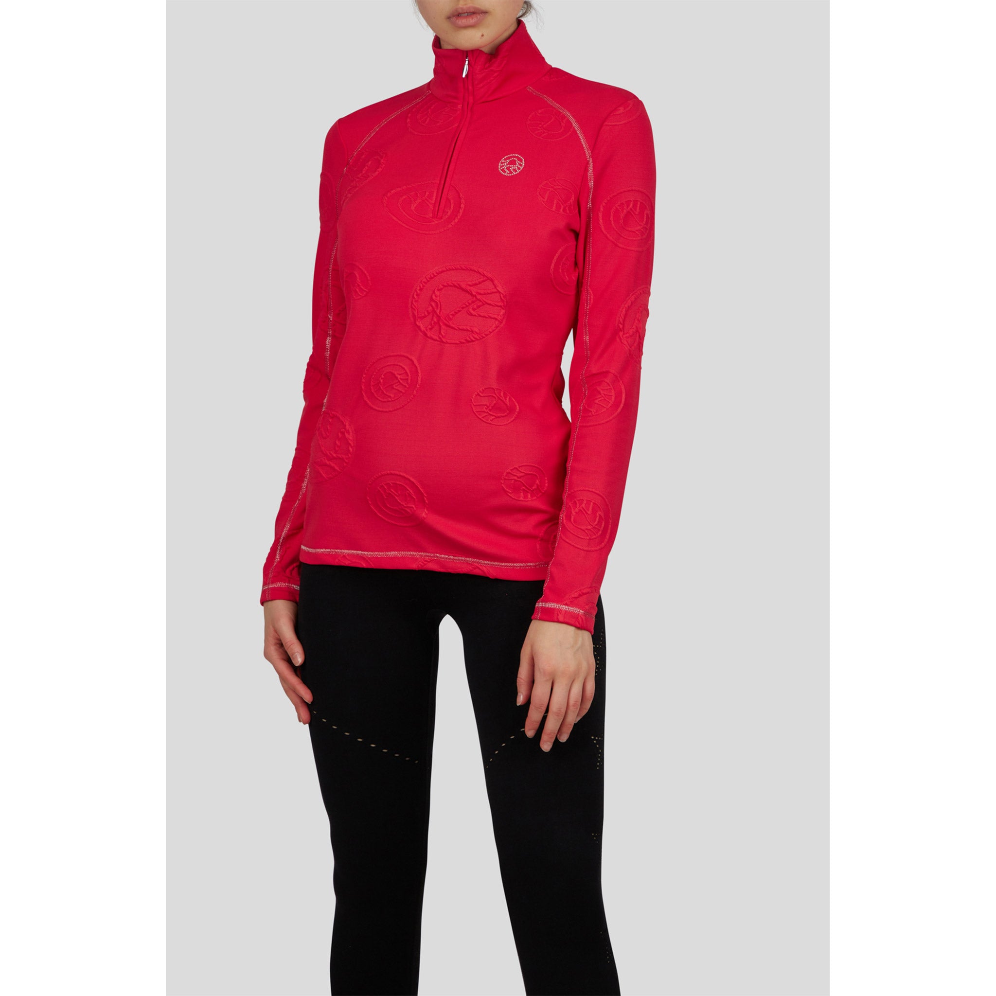 Bergy Midlayer in Red