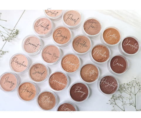 halal mineral powder foundations