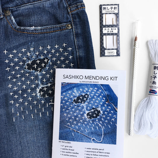 Mini Sashiko Stencil 5 – Sew Hot