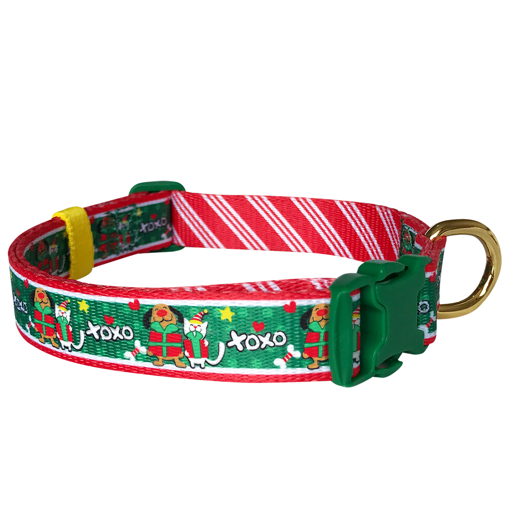 holiday dog collar