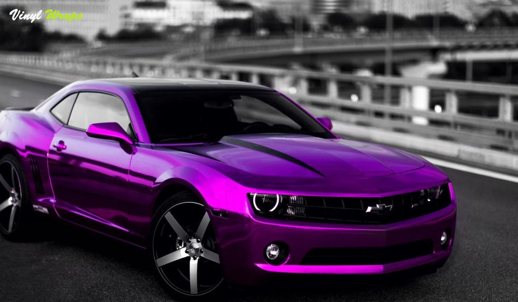 Metallic Purple Car Wrap - www.inf-inet.com