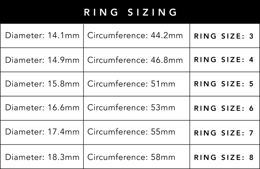 Your Ring Size | Moyoura