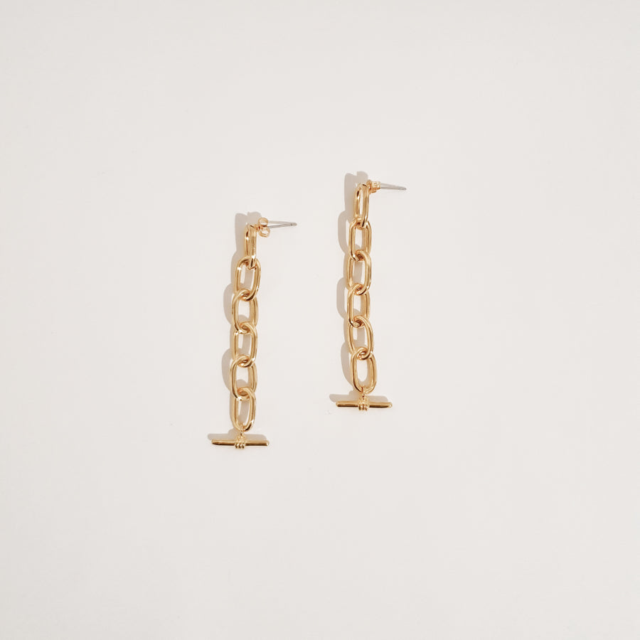 Lindy Earrings - Gold – ALIX YANG Jewellery