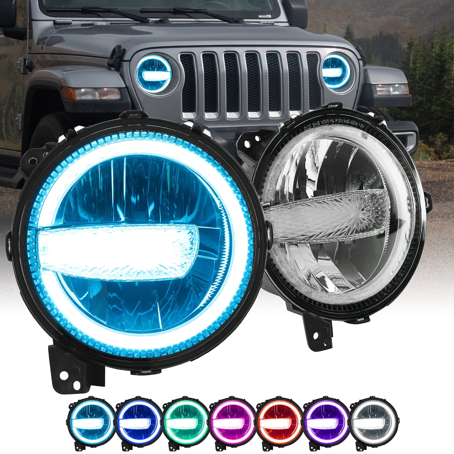 High Quality LED Lights & Accessories for Jeep Wrangler Jeep Gladiator