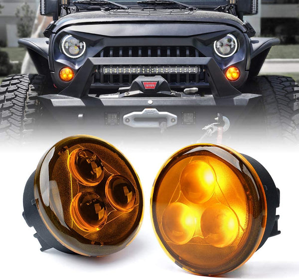 Jeep Wrangler JK JKU Turn Signal Lights Side Maker Parking Lights