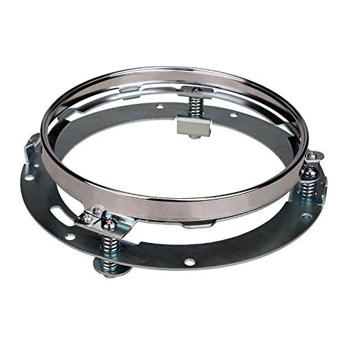 7" Round Headlight Ring Mounting Bracket for Harley Davidson