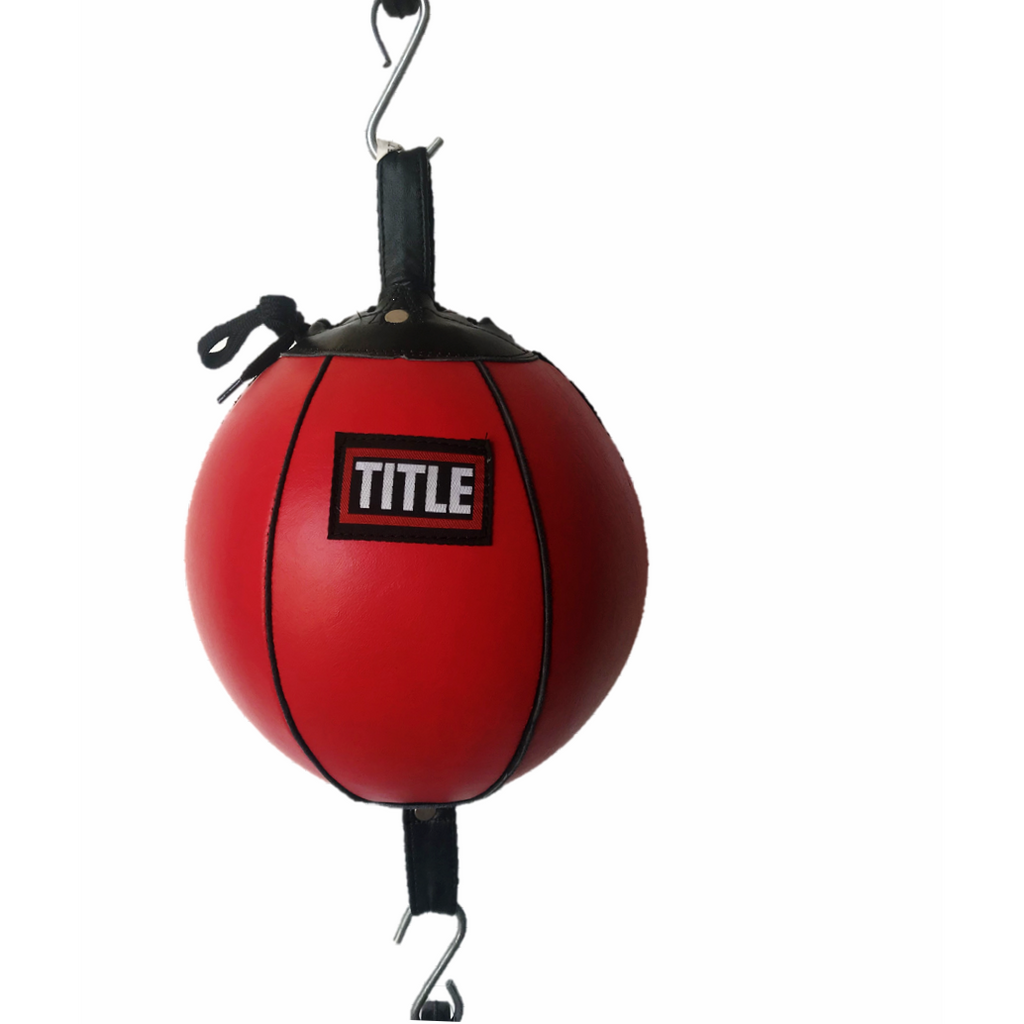 TITLE DOUBLE END BAG - RED – TITLE BOXING