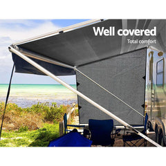grey-caravan-privacy-screen-1-95-x-2-2m-end-wall-side-sun-shade-roll-out-awning
