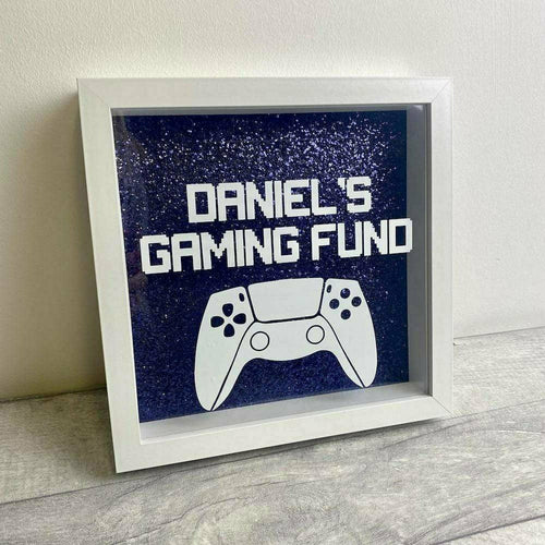 Personalised 'Gaming Fund' Money Saving Box Gift