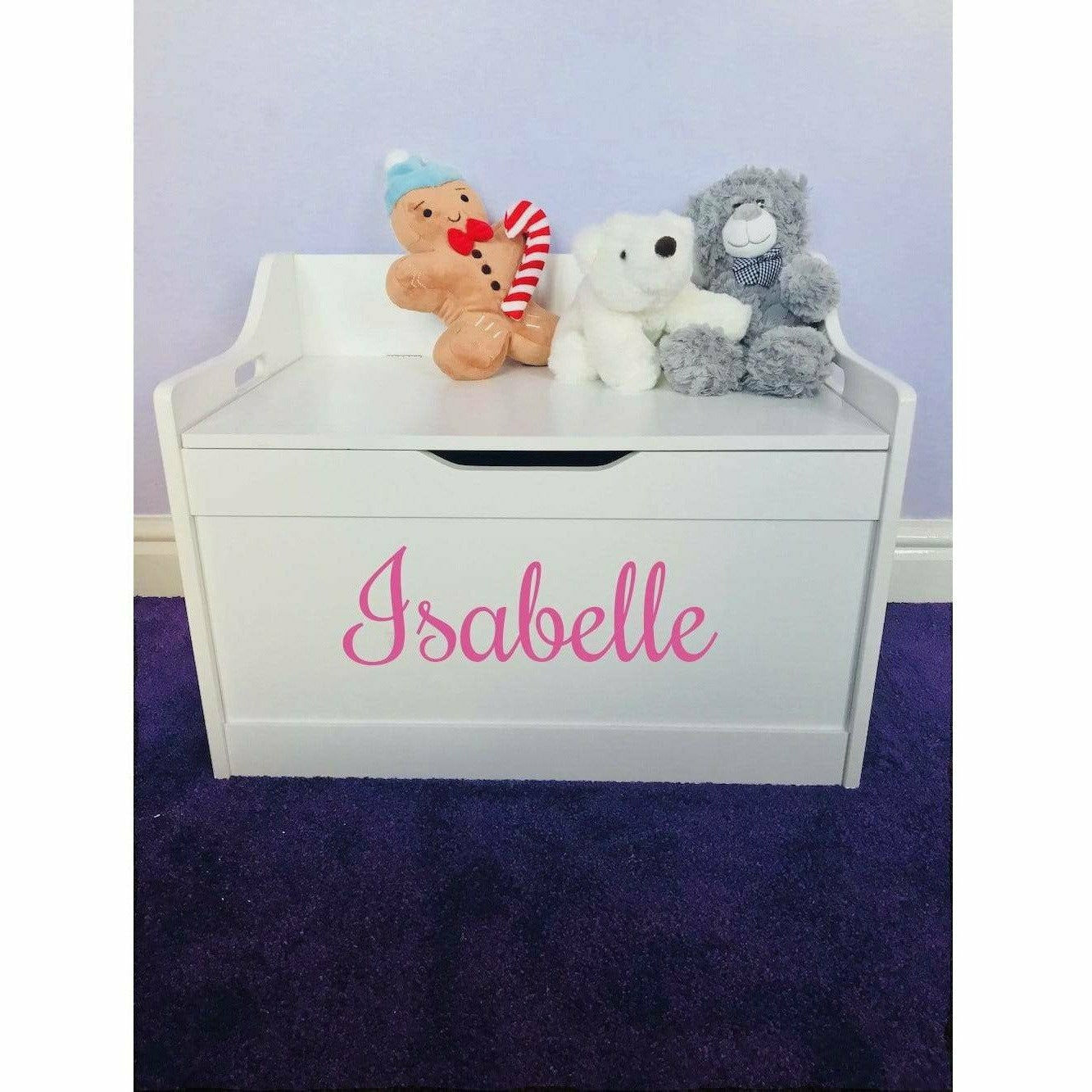 boys personalized toy box