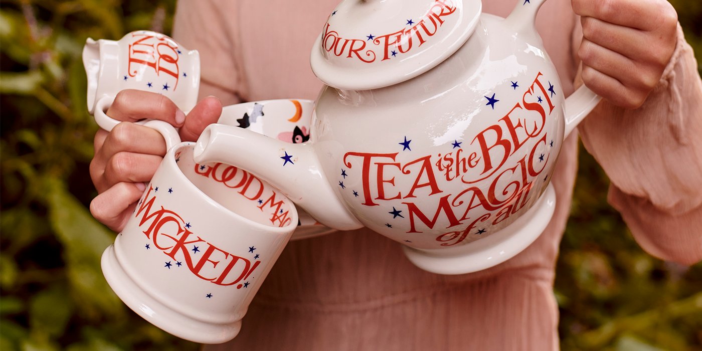 Emma Bridgewater: Kúszik a Halloween Fedezze fel most, 60% KI