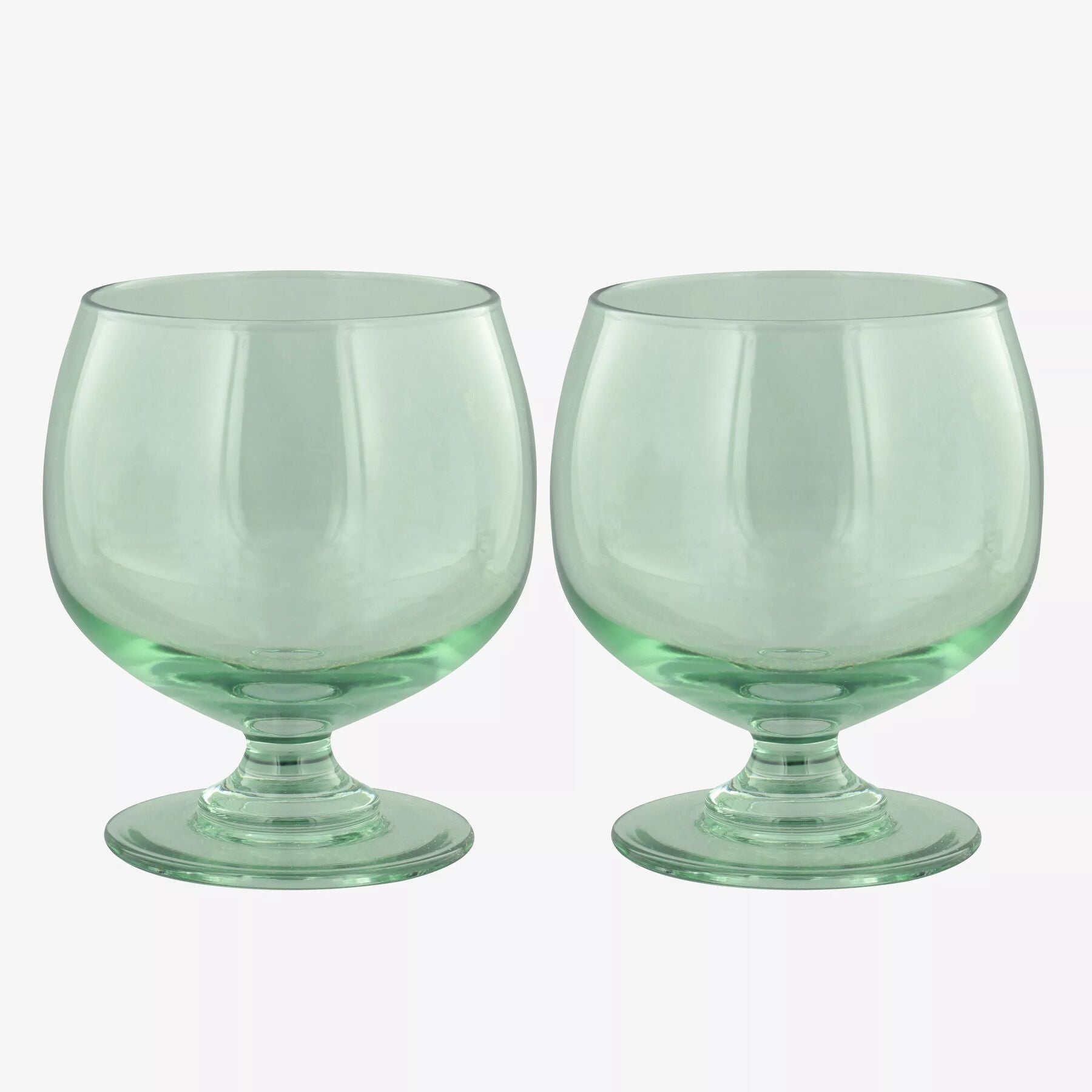 Emma Bridgewater  Gin Glasses - 100% Recycled Glass (Set of 2) - Unique Hand-Etched Piece