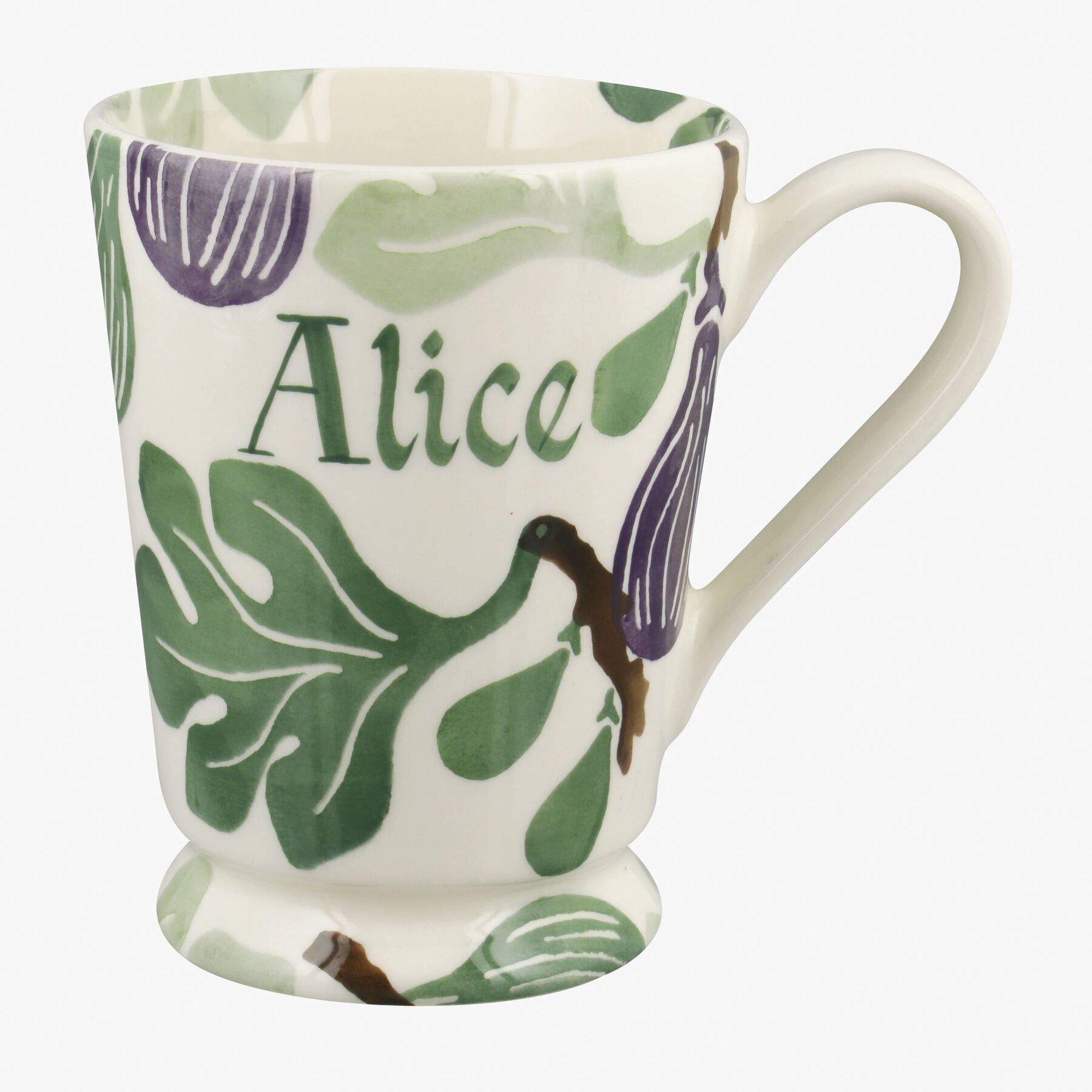 Personalised Fig Cocoa Mug  - Customise Your Own Pottery Earthenware  | Emma Bridgewater