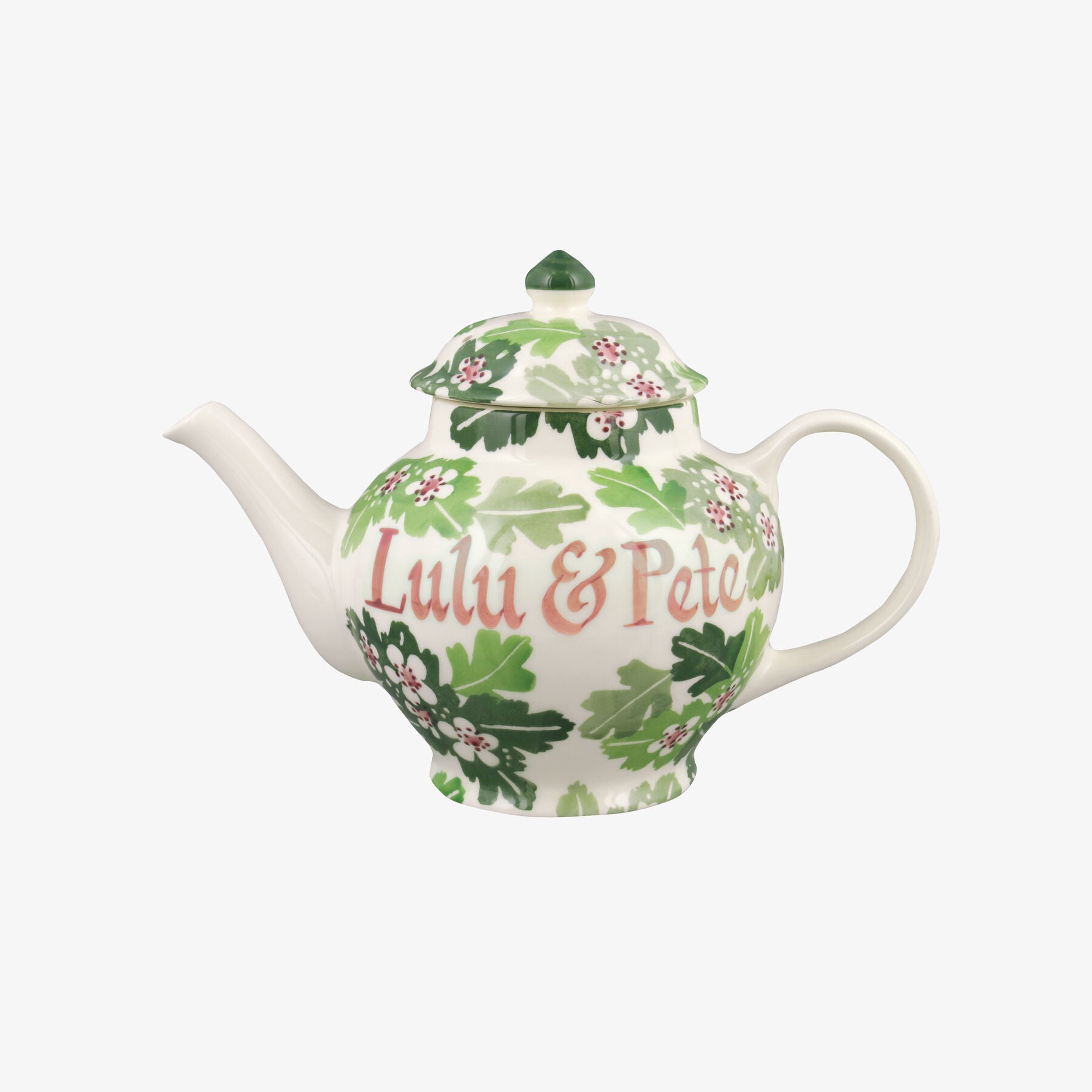 Personalised Hawthorn 2 Mug Teapot  - Customise Your Own Pottery Earthenware  | Emma Bridgewater