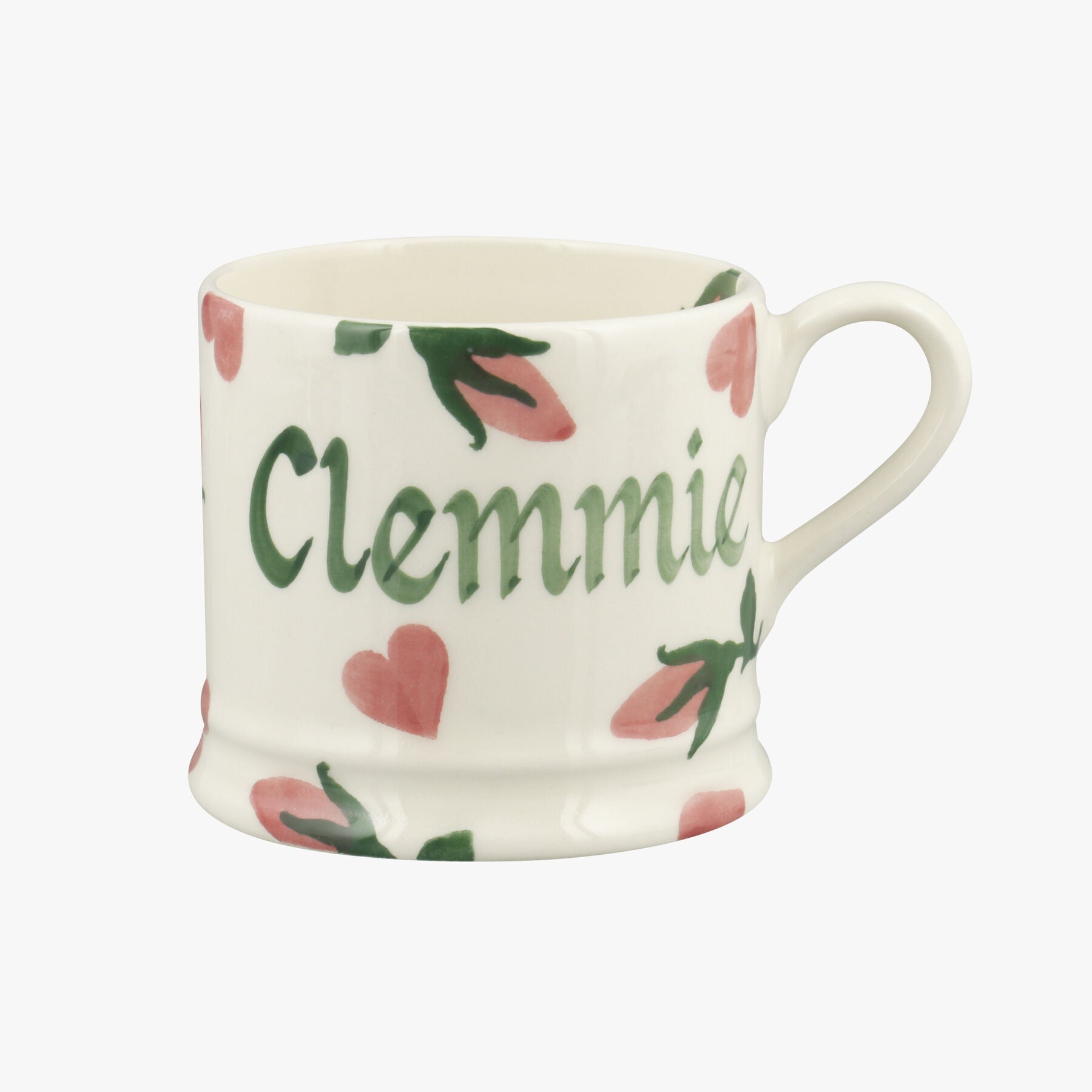 Personalised Little Rose Bud Small Mug  - Customise Your Own Pottery Earthenware  | Emma Bridgewater