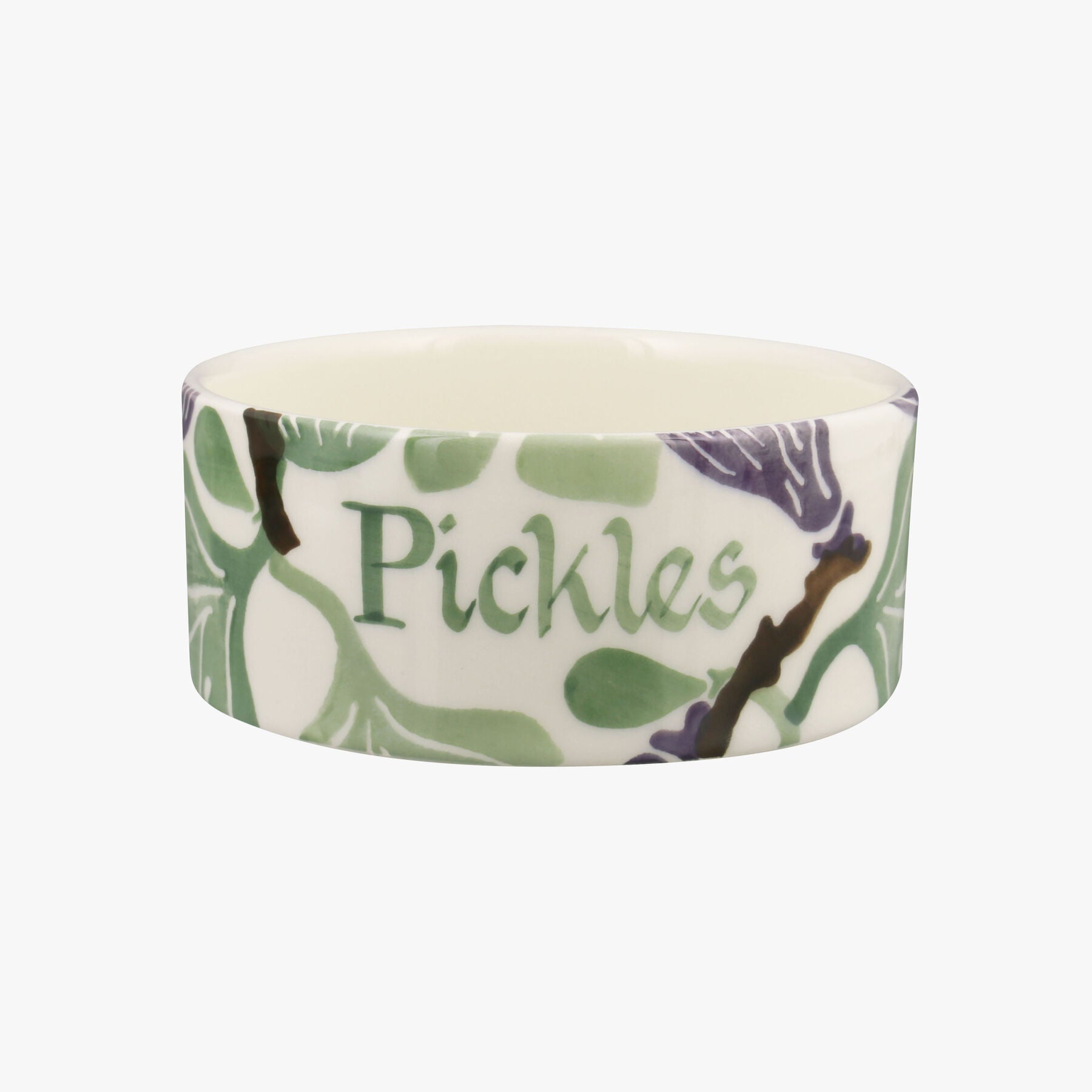 Personalised Fig Small Pet Bowl  - Customise Your Own Pottery Earthenware  | Emma Bridgewater