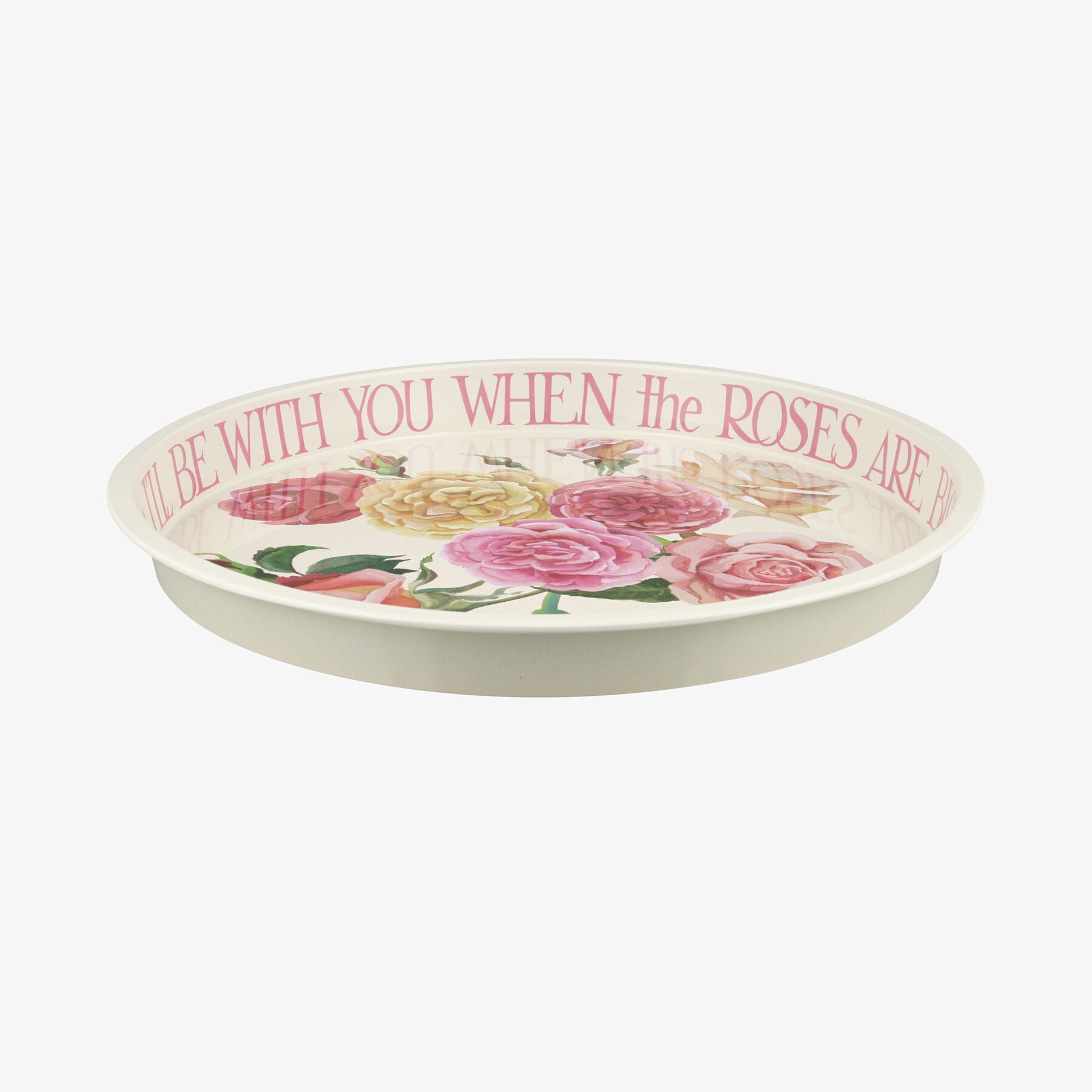 Emma Bridgewater  Roses All My Life Round Tin Tray