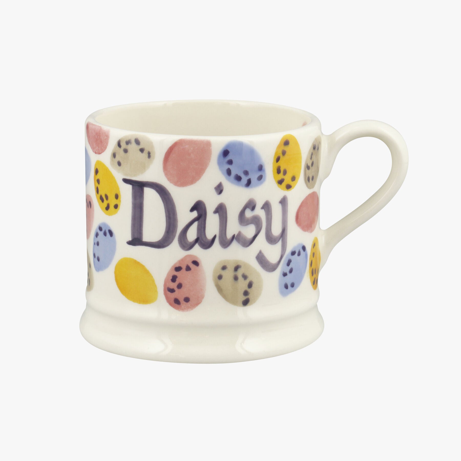 Personalised Mini Eggs Small Mug  - Customise Your Own Pottery Earthenware  | Emma Bridgewater