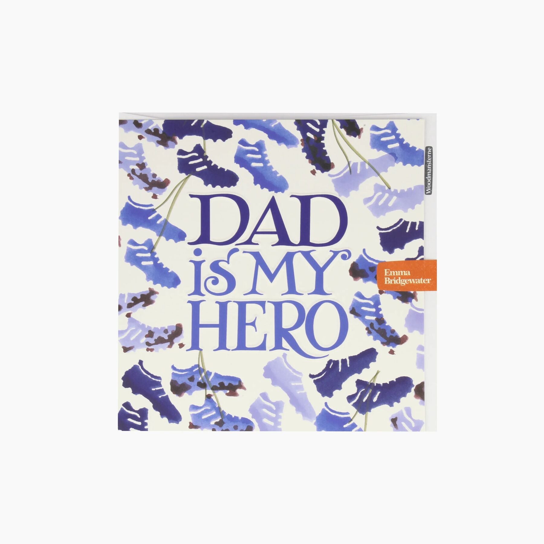 Dad Is My Hero Muddy Boots Father's Day Card  | Emma Bridgewater
