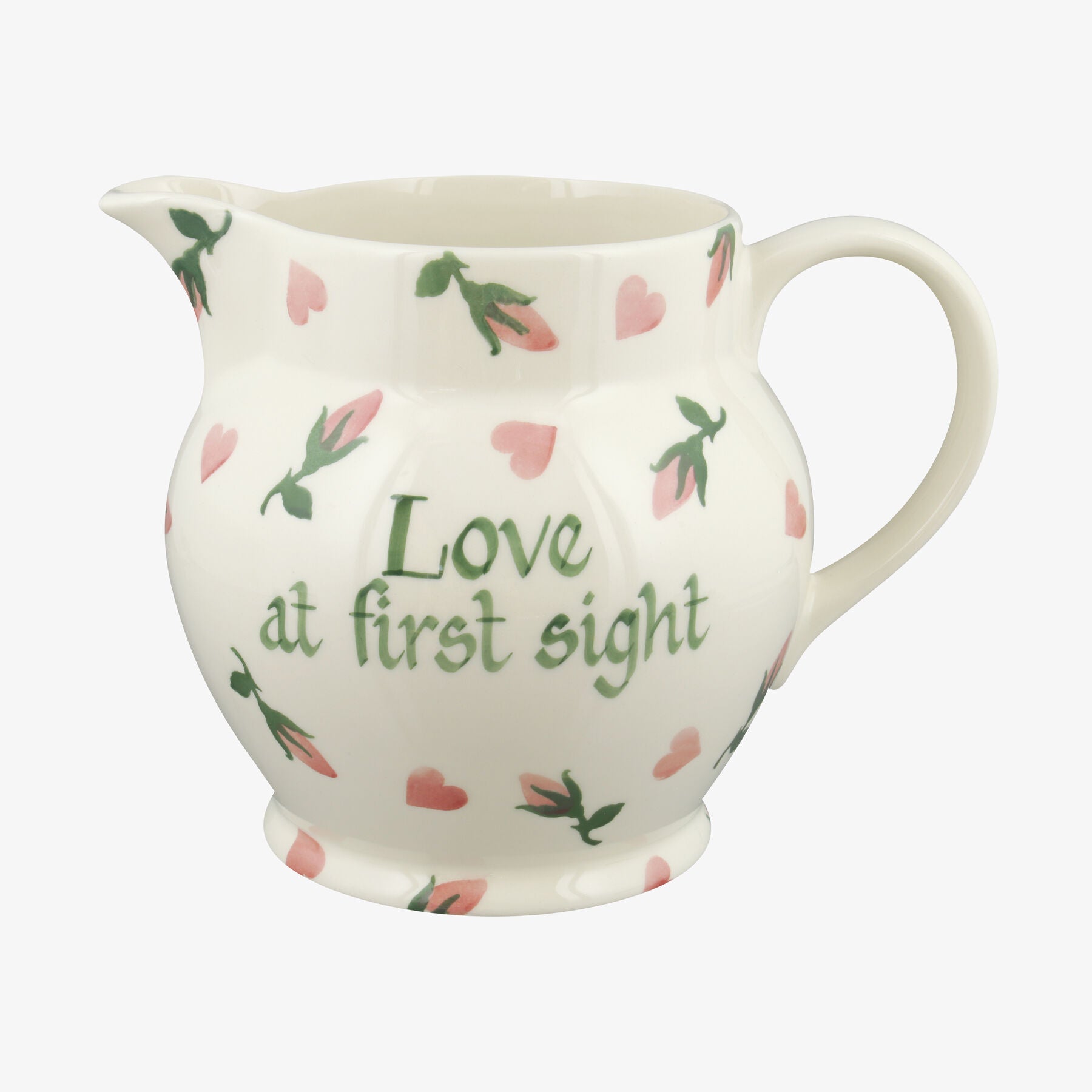 Personalised Little Rose Bud 3 Pint Jug  - Customise Your Own Pottery Earthenware  | Emma Bridgewate