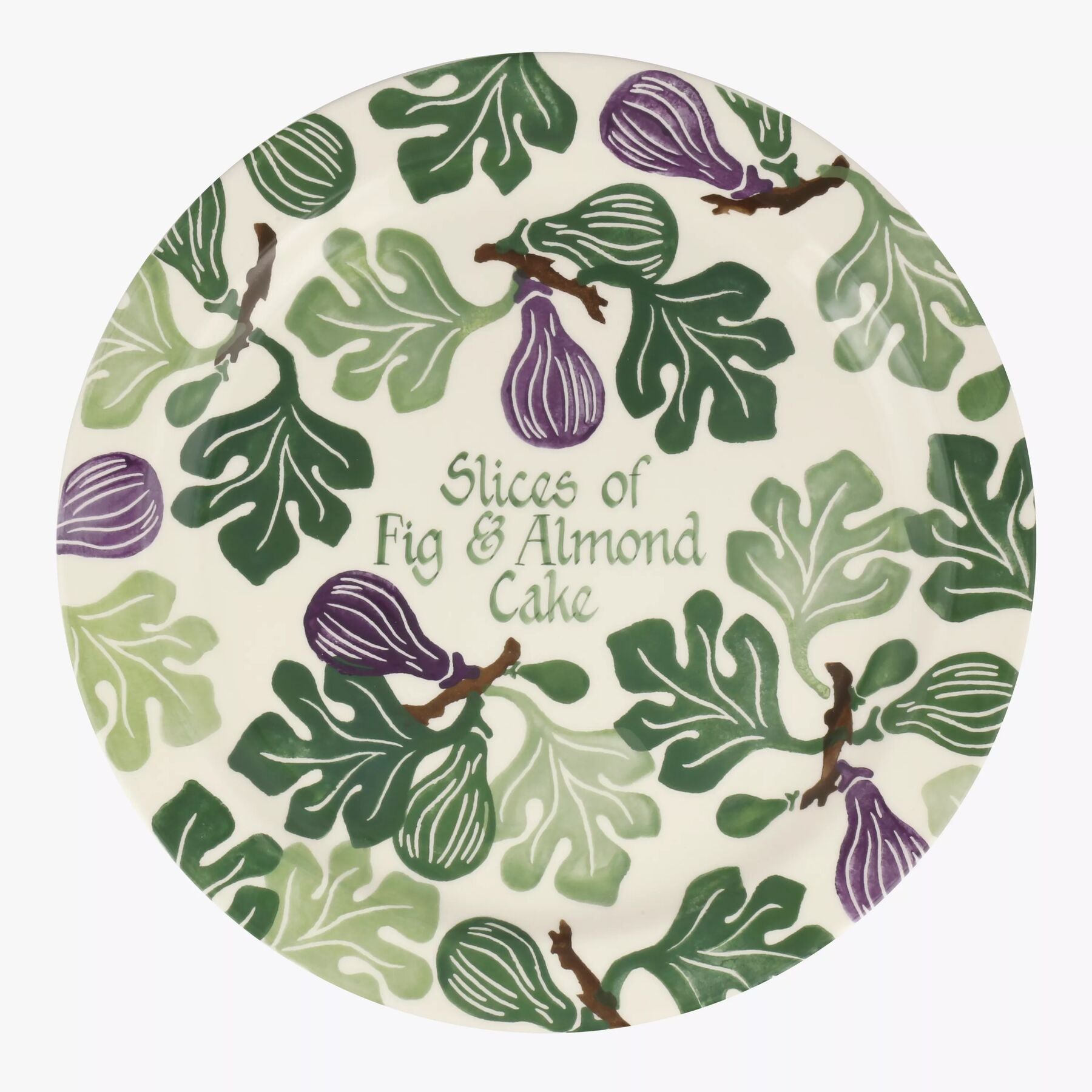 Personalised Fig Serving Plate  - Customise Your Own Pottery Earthenware  | Emma Bridgewater