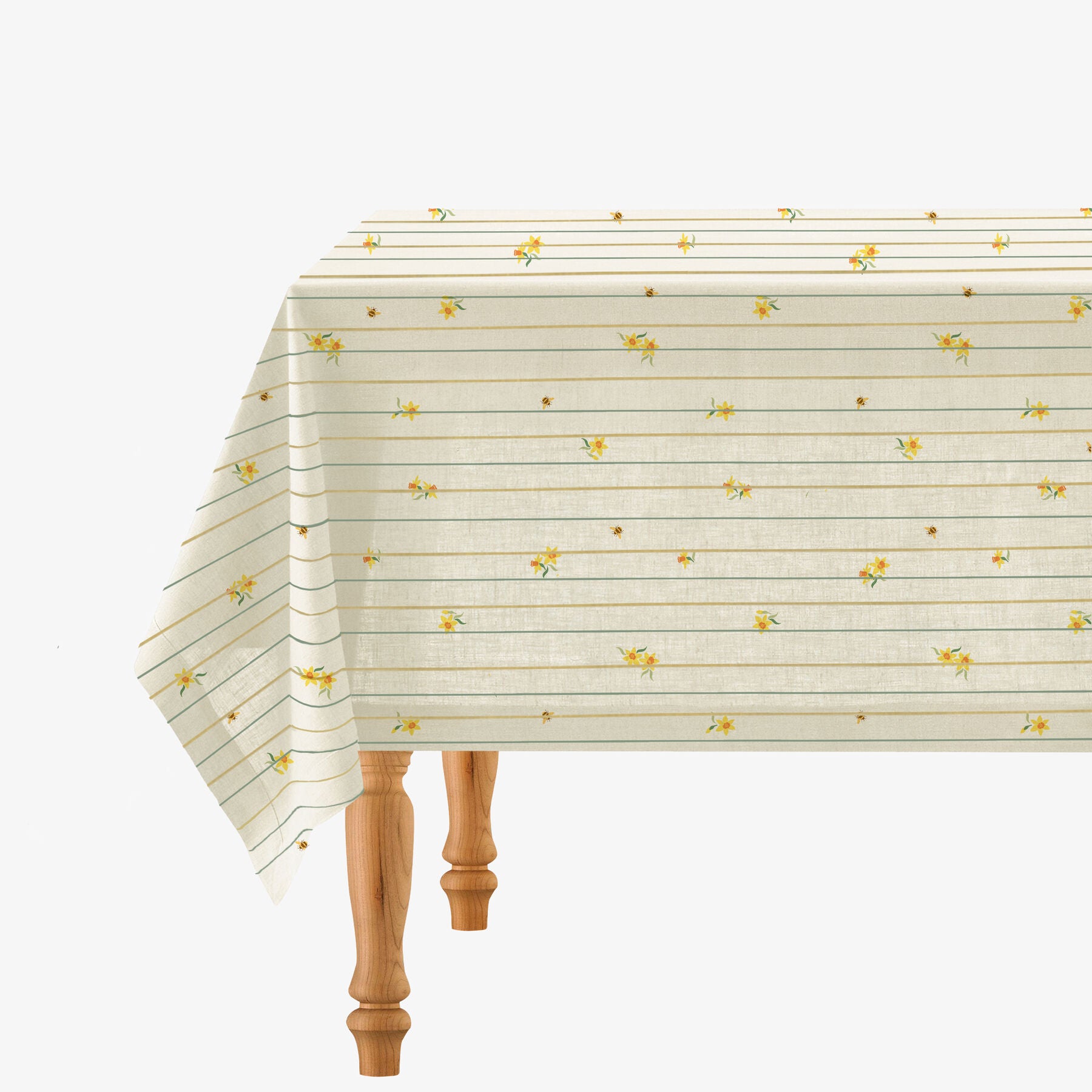 Daffodils Embroidered 160X320 Tablecloth  | Emma Bridgewater