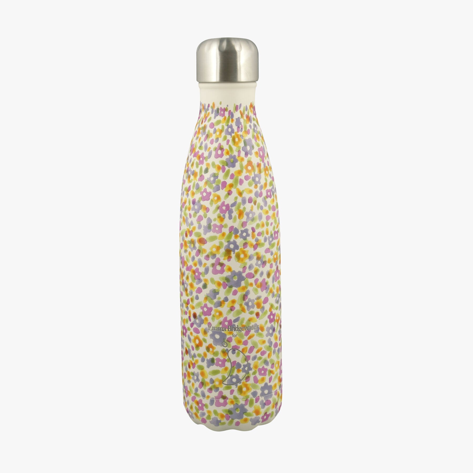 Emma Bridgewater  Wildflower Meadows Chilly's 500Ml Insulated Chilly's Bottle - Eco-Friendly Insulat