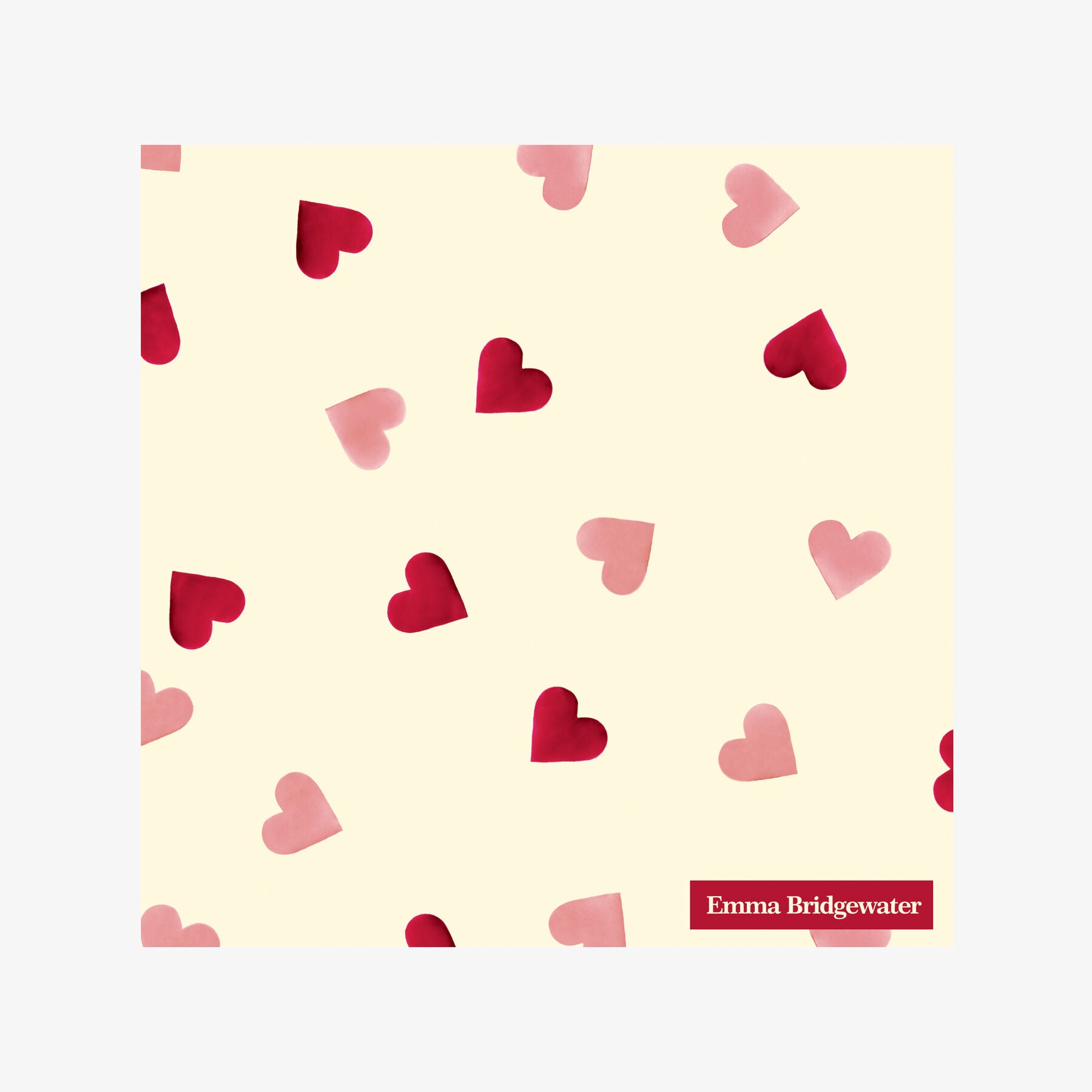 Pink Hearts Lunch Napkins (Pack of 20)  | Emma Bridgewater