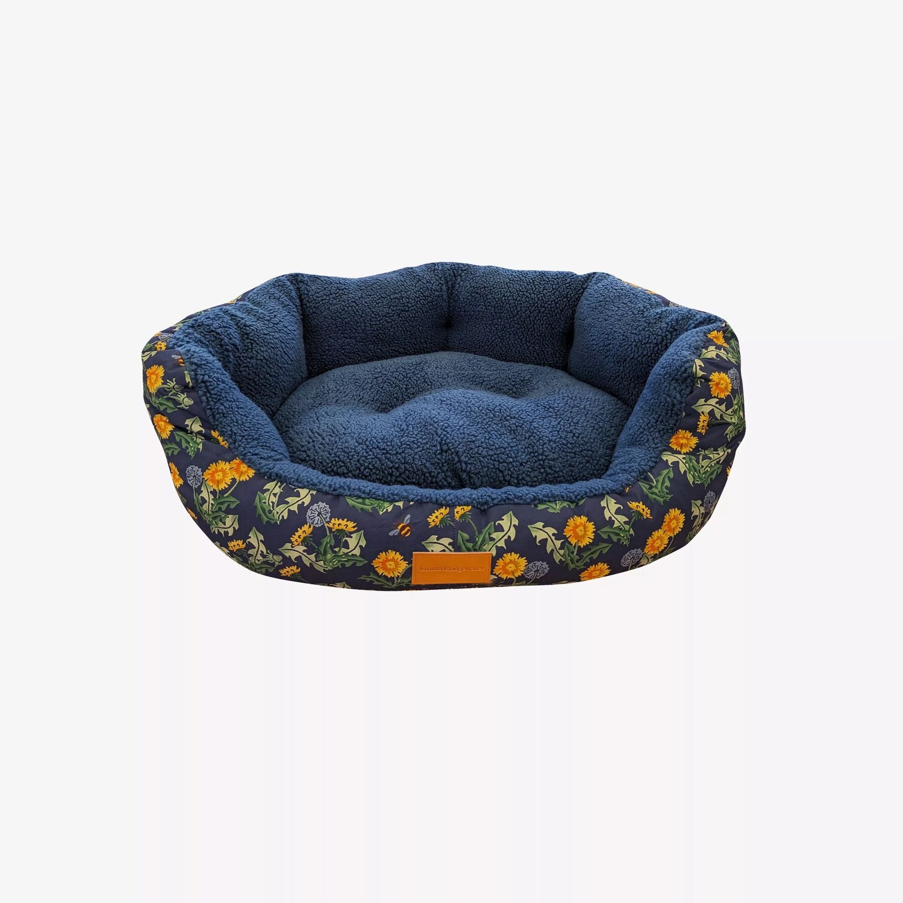 Emma Bridgewater |  Dandelion Waterproof Waxed Cotton Medium Pet Bed