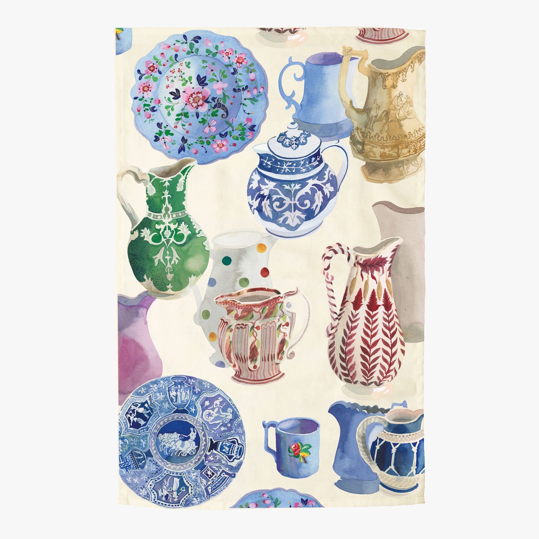 Emma Bridgewater |  Painted Pottery Tea Towel