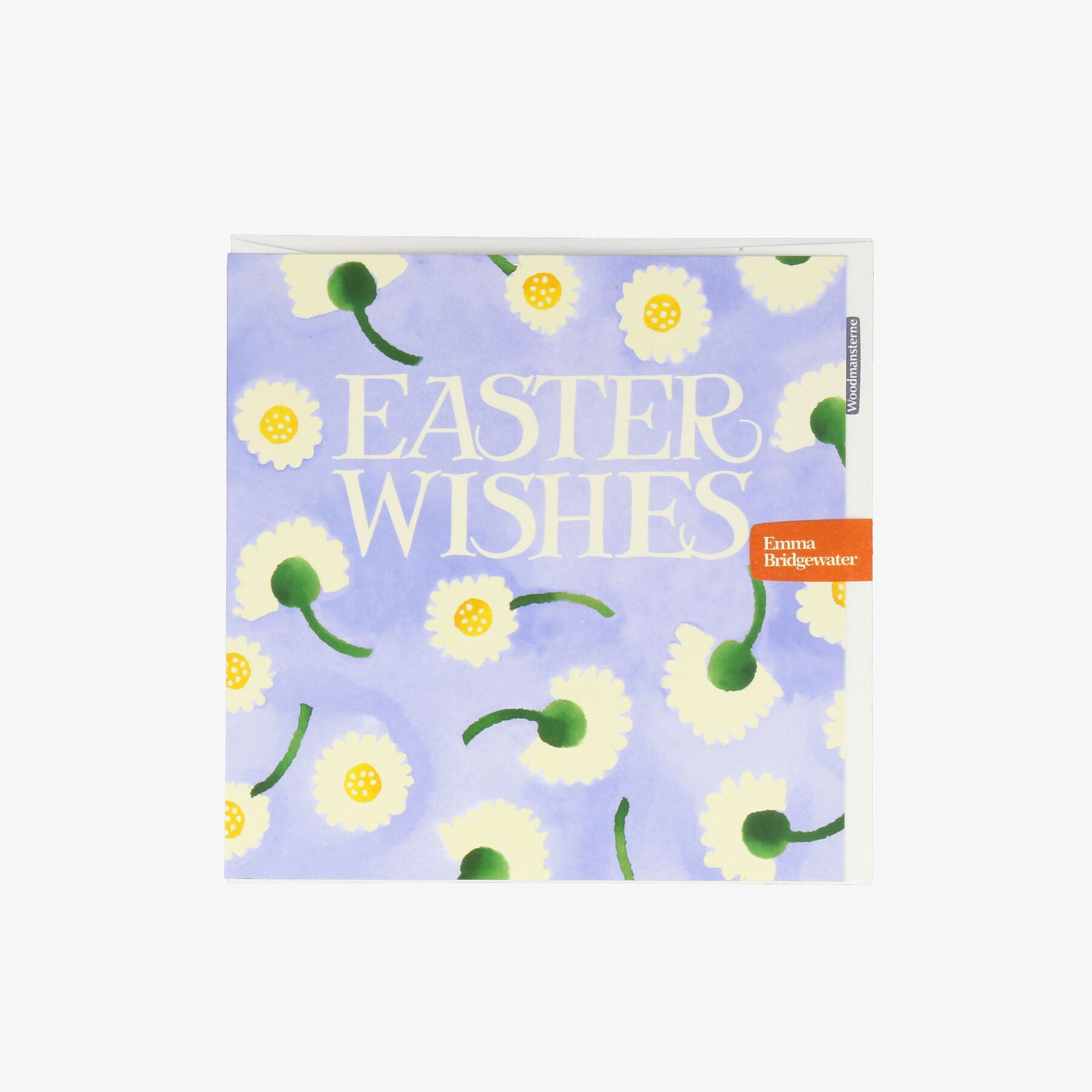Easter Wishes Daisies Lavender Easter Card  | Emma Bridgewater