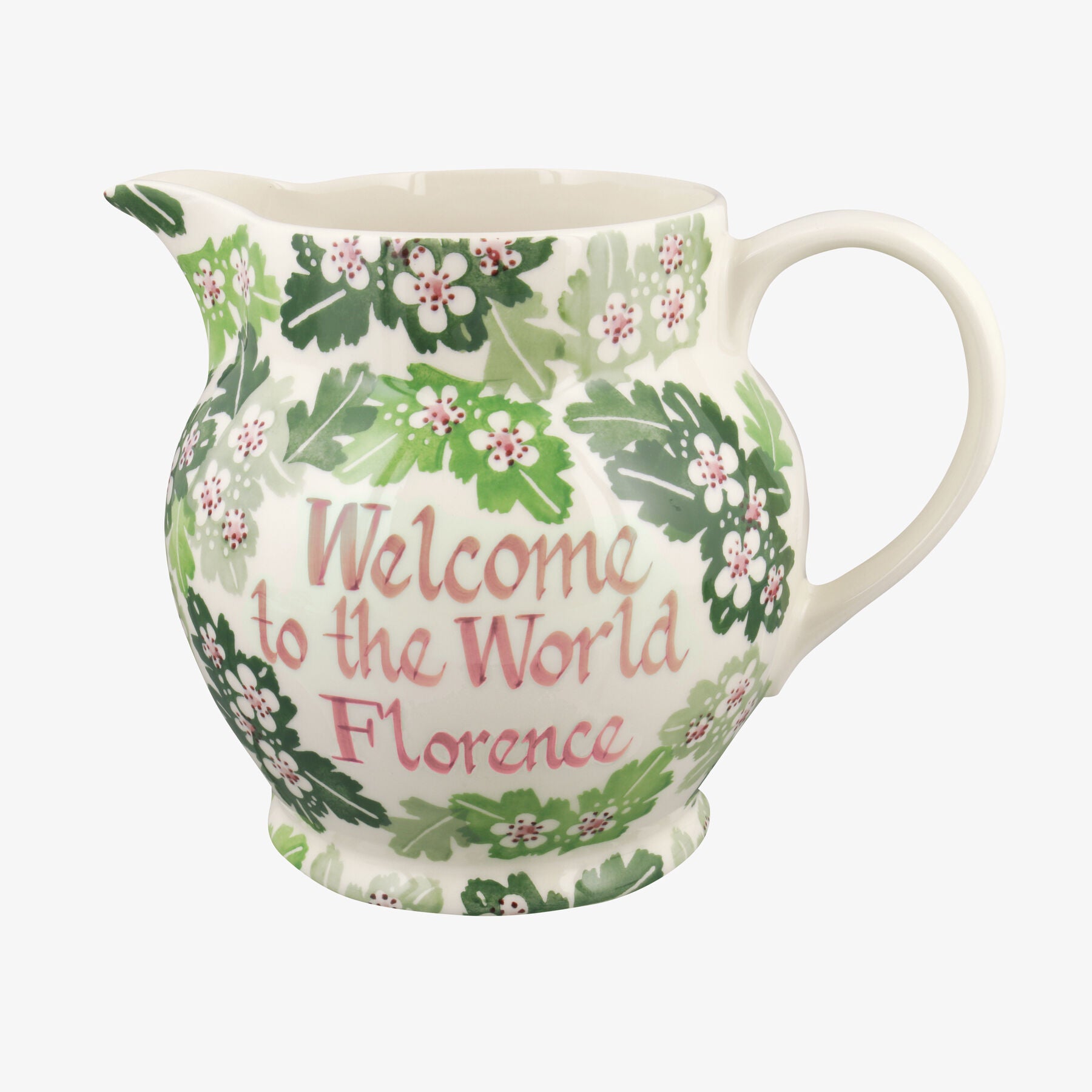 Personalised Hawthorn 3 Pint Jug  - Customise Your Own Pottery Earthenware  | Emma Bridgewater