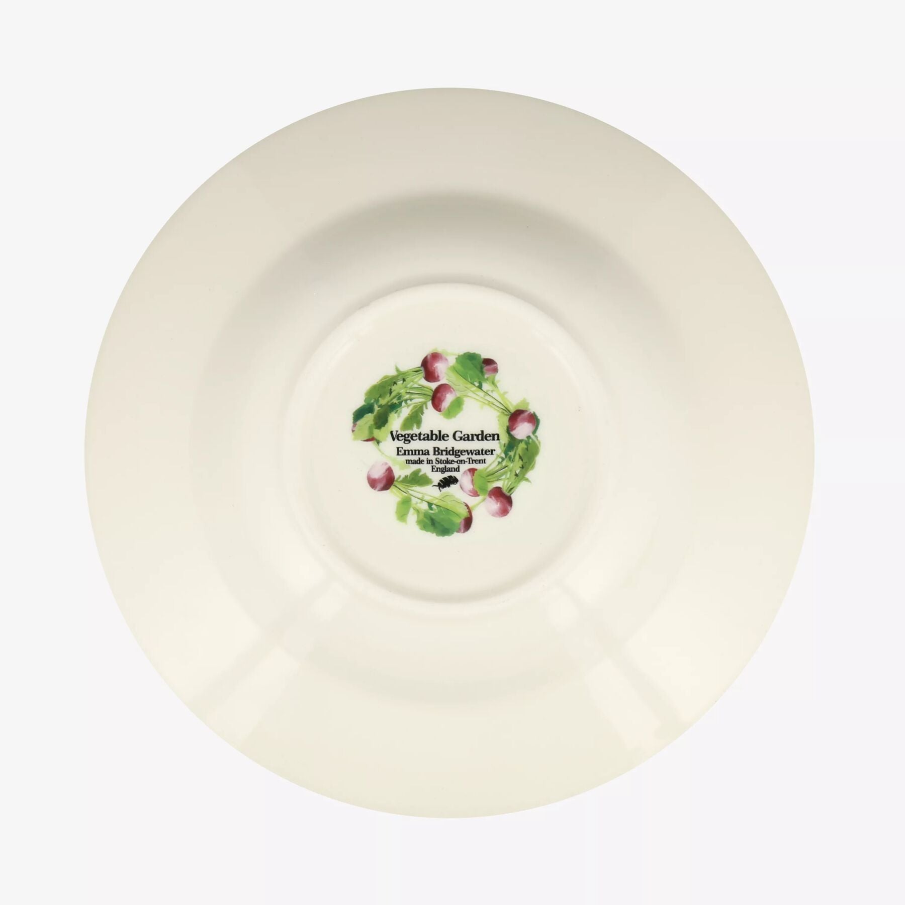 Emma Bridgewater | Seconds Turnip Soup Plate - Unique Handmade & Handpainted English Earthenware British-Made Pottery Plates