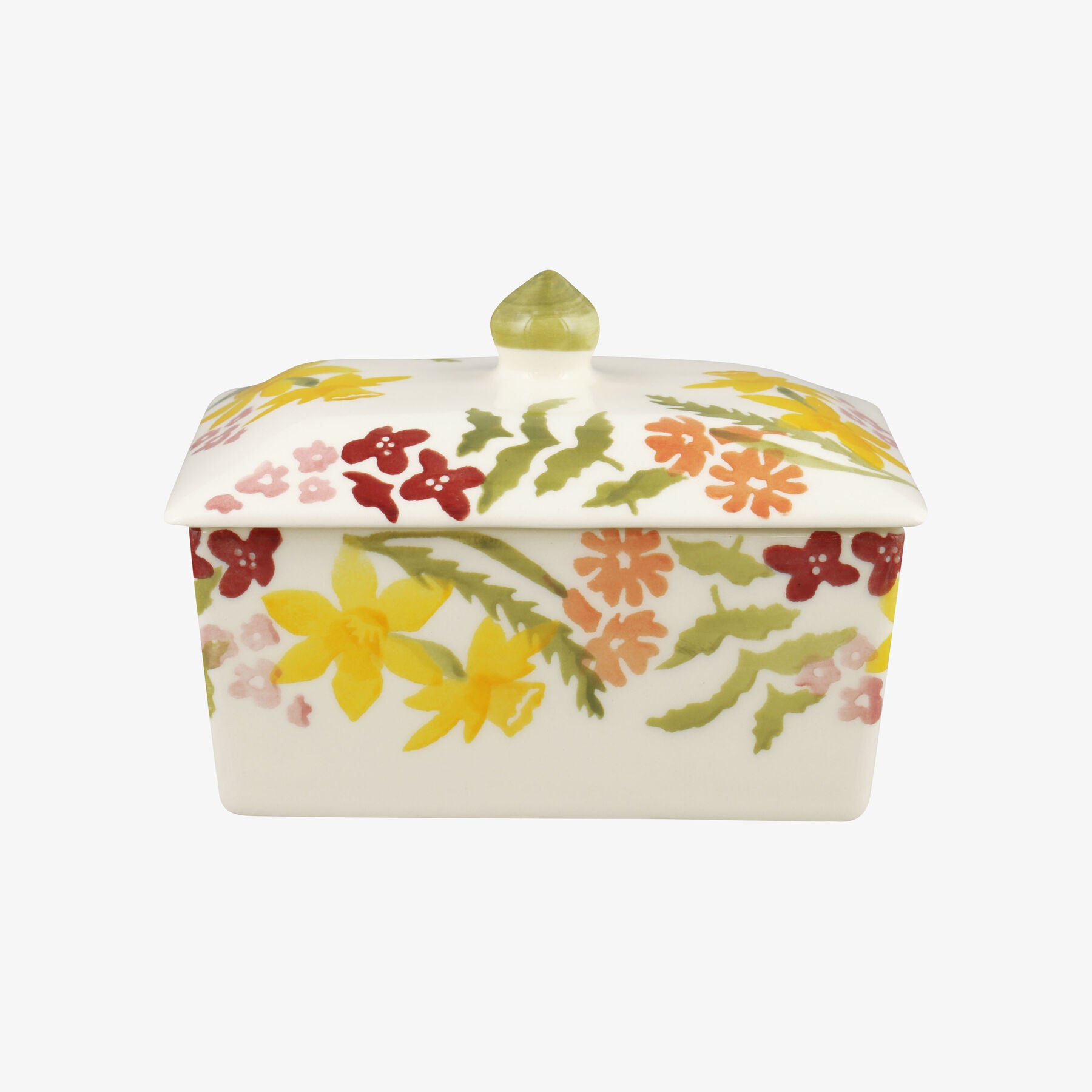 Emma Bridgewater  Wild Daffodils Small Butter Dish