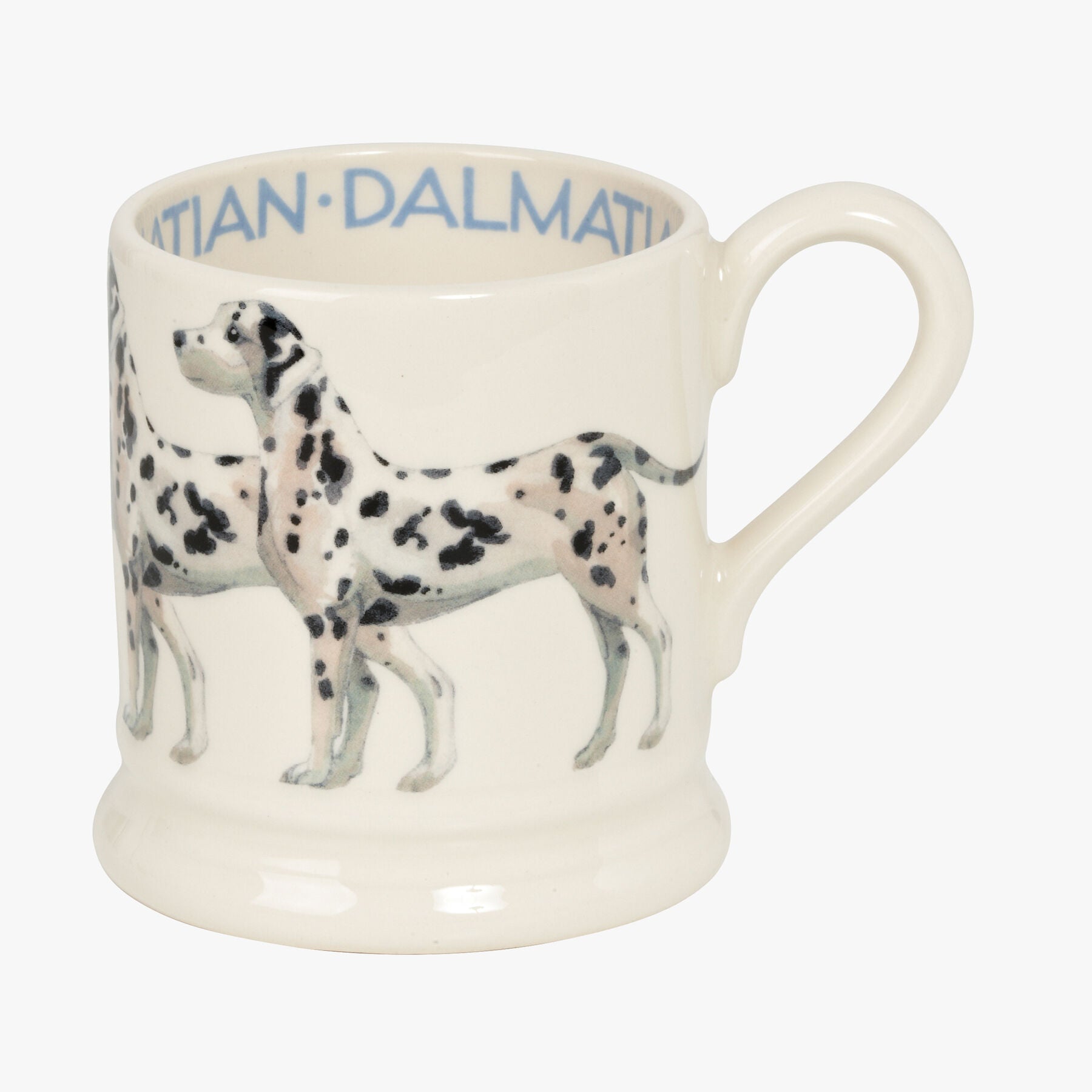 Emma Bridgewater  Dalmatian 1/2 Pint Mug - Unique Handmade & Handpainted English Earthenware Tea/Cof