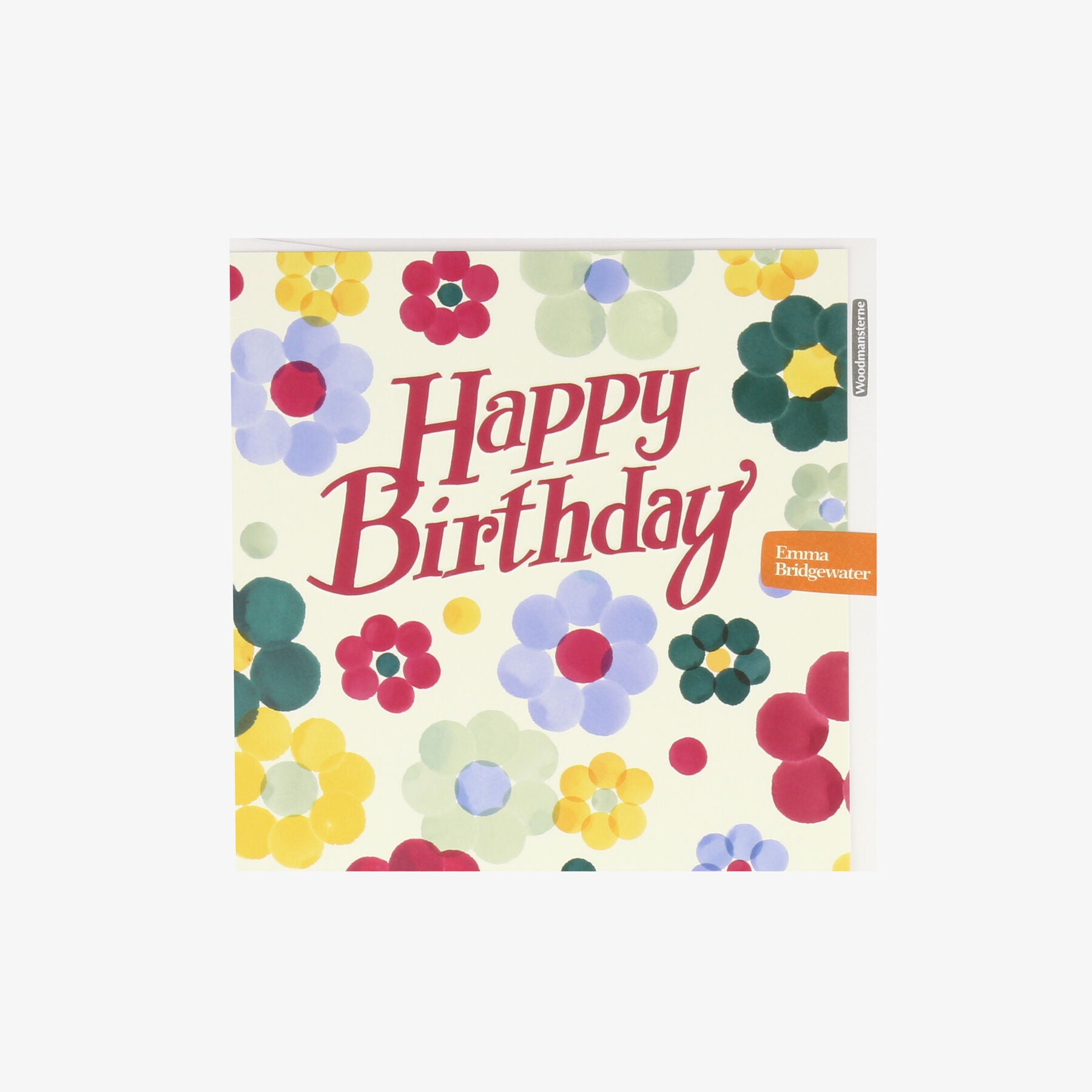 Emma Bridgewater |  Happy Birthday Polka Floral Card