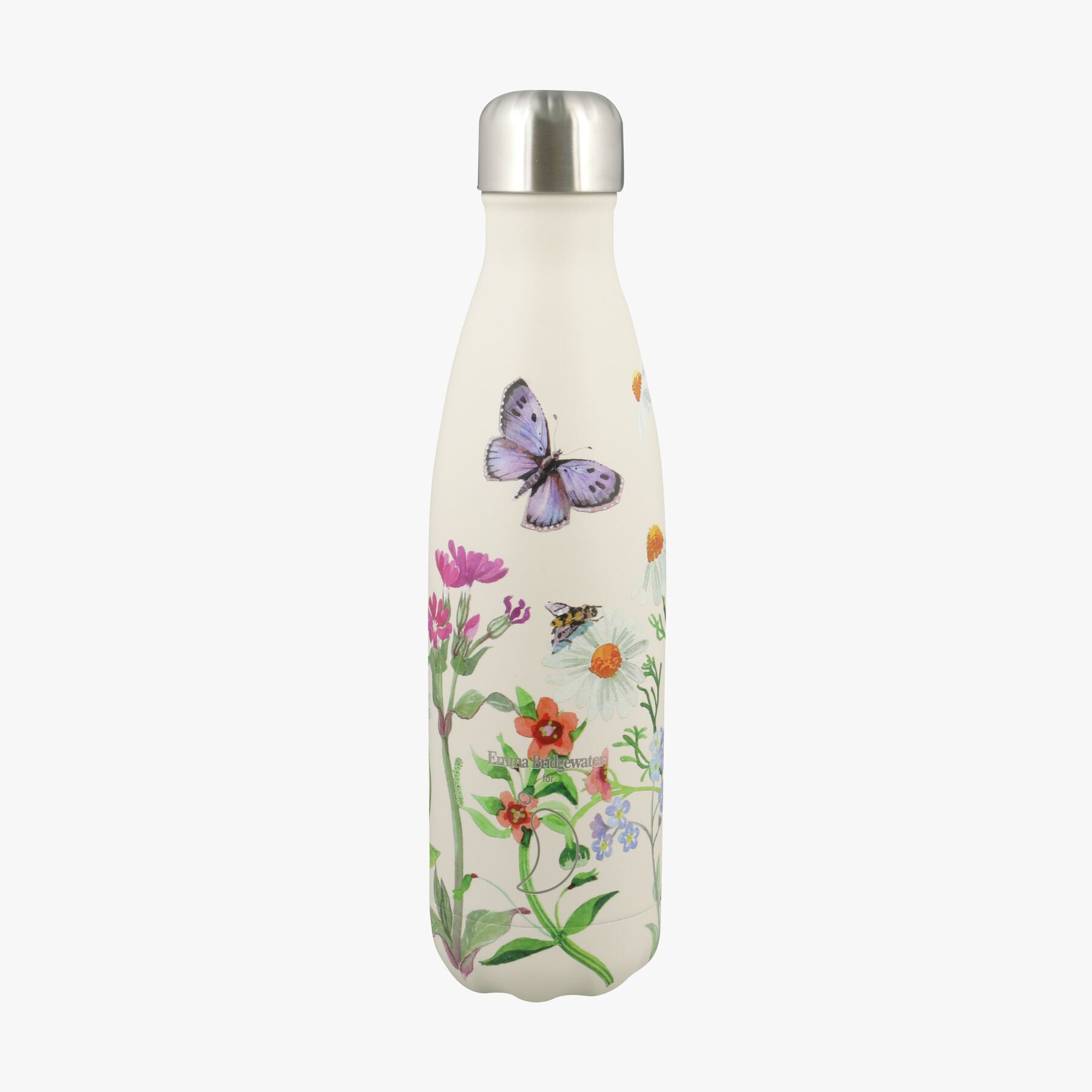 Wild Flowers 500Ml Chilly's Insulated Chilly's Bottle - Eco-Friendly Insulated Metal Drinks Flask  |