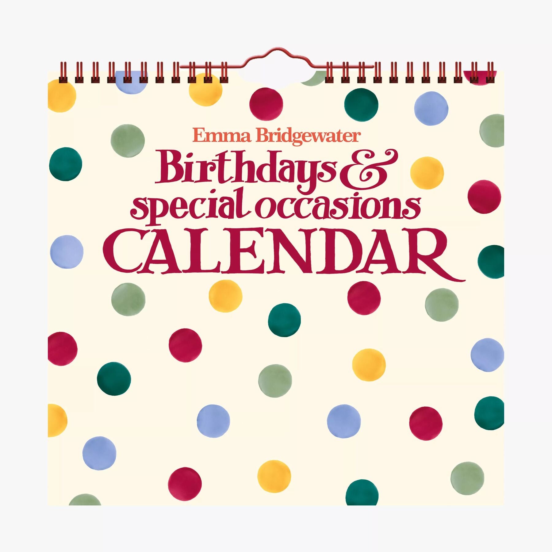 Emma Bridgewater |  Polka Dot Birthday Calendar