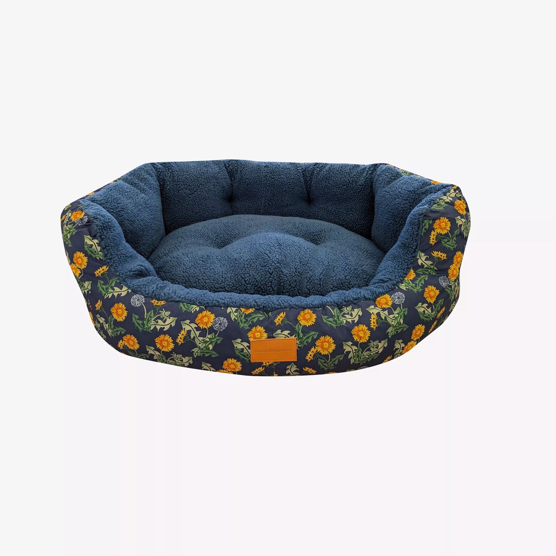 Emma Bridgewater |  Dandelion Waterproof Waxed Cotton Large Pet Bed