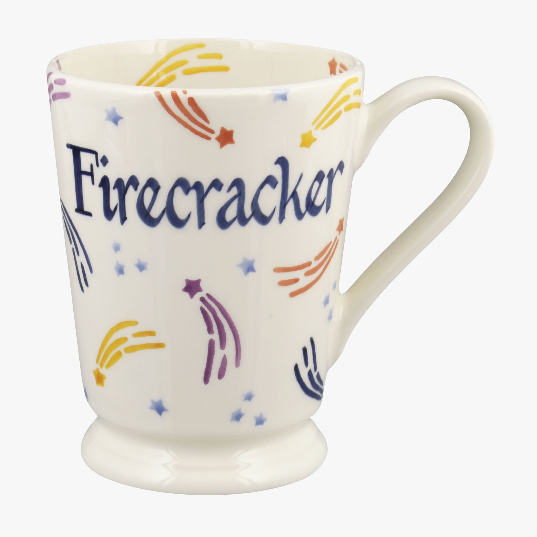 Personalised Fireworks Cocoa Mug  - Customise Your Own Pottery Earthenware  | Emma Bridgewater