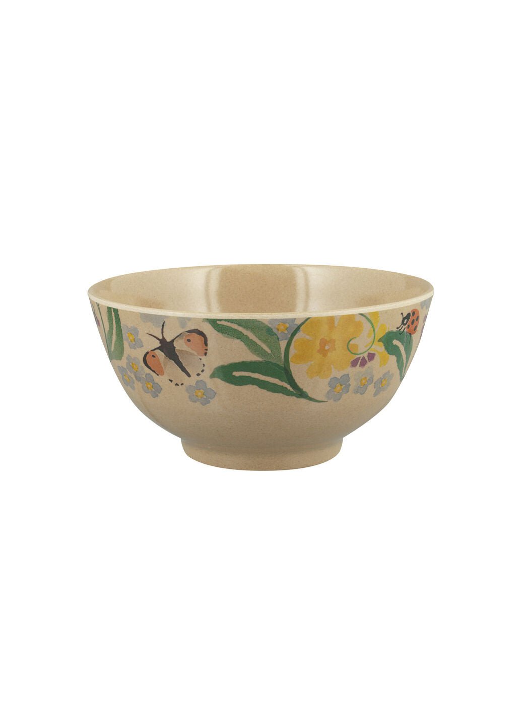 Emma Bridgewater | Forget Me Not & Primrose Rice Husk Bowl - Unique Handmade & Handpainted English Earthenware Decorative Plates