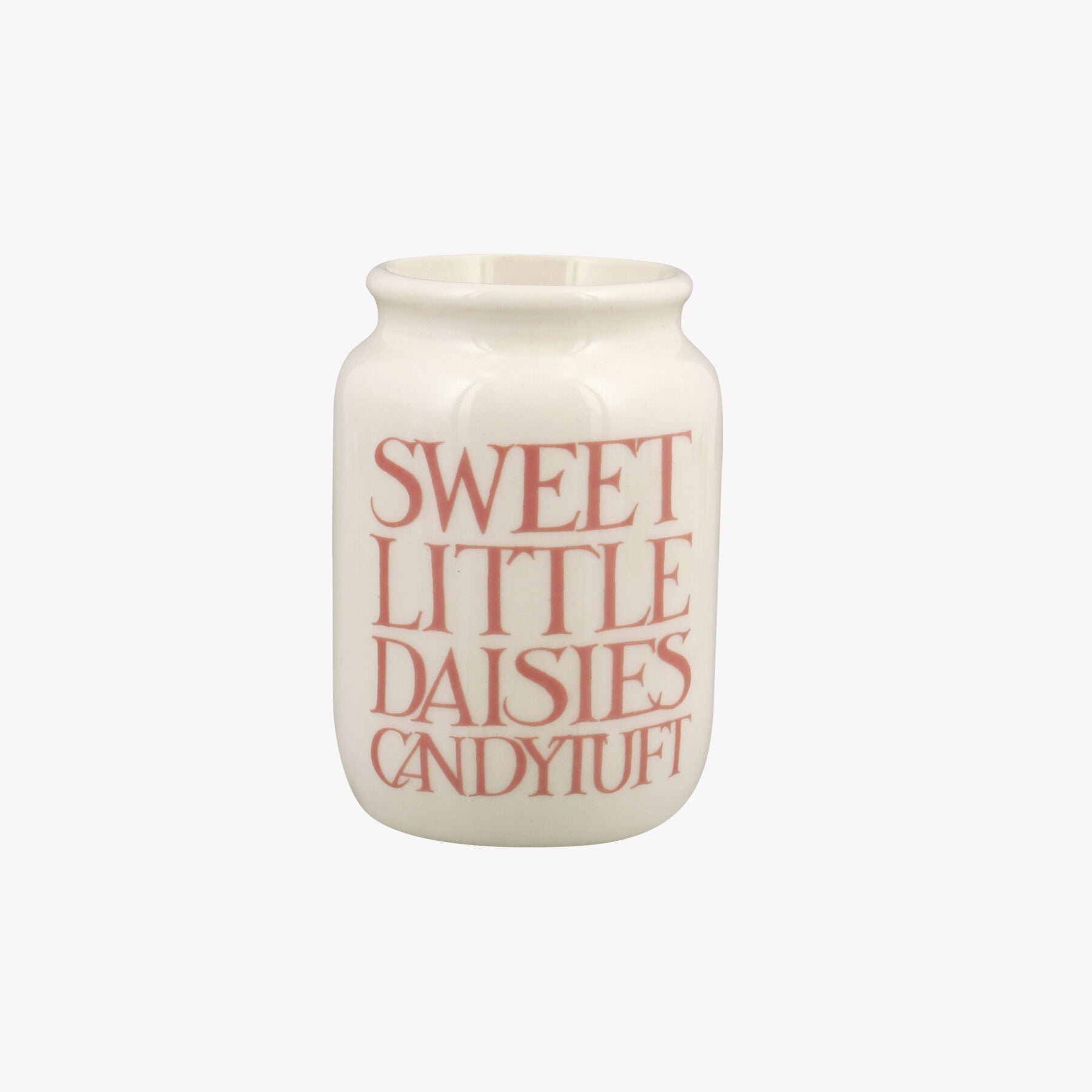 Pink Toast Sweet Daisies Small Jam Jar  | Emma Bridgewater