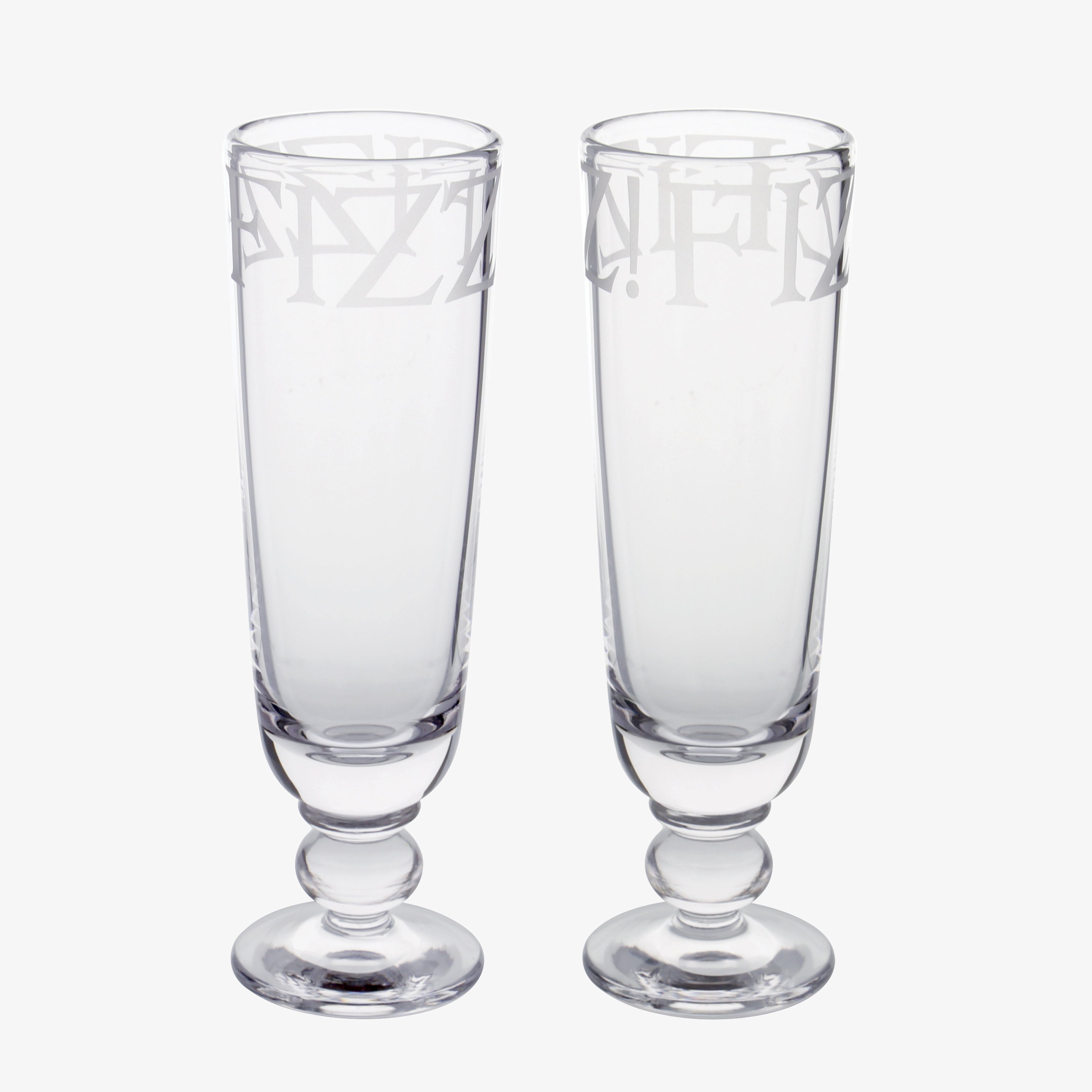 flute glass set