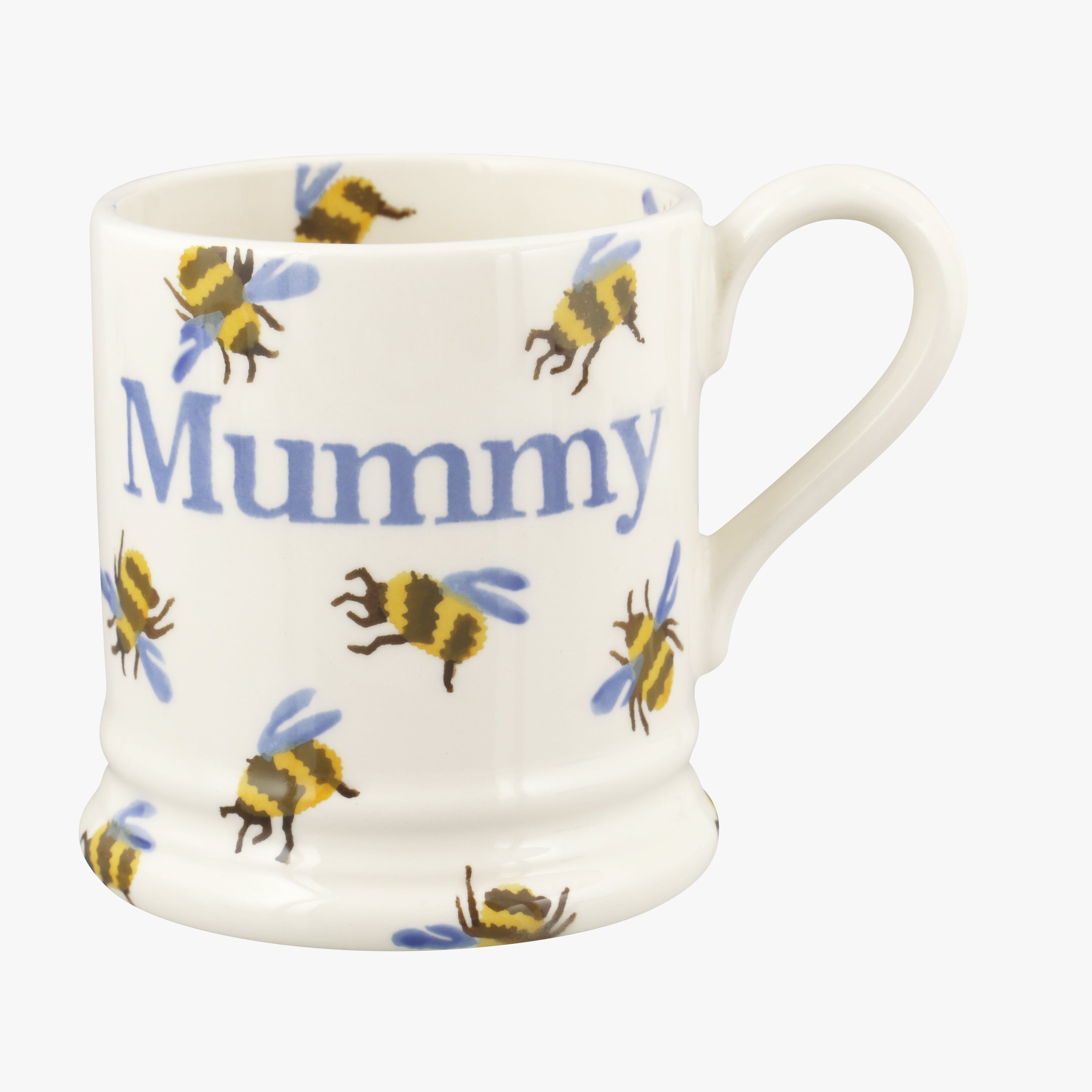 Emma Bridgewater  Bumblebee Mummy 1/2 Pint Mug - Unique Handmade & Handpainted English Earthenware T